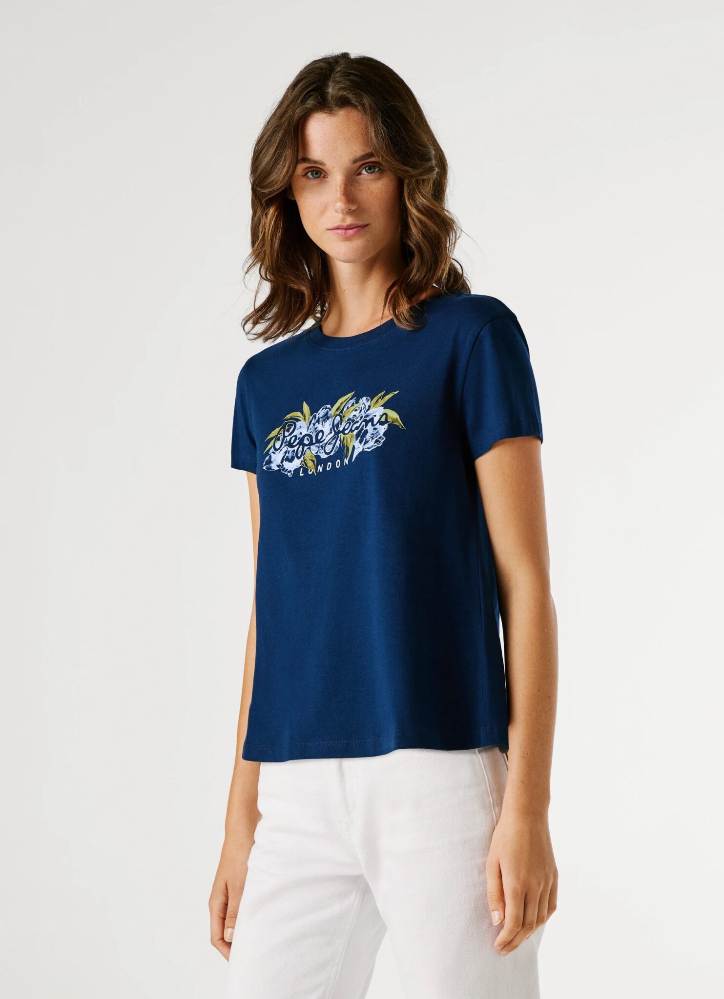 PEPE JEANS MAHINA ΜΠΛΟΥΖΑ ΓΥΝΑΙΚΕΙΟ | DARK BLUE PEPE JEANS MAHINA ΜΠΛΟΥΖΑ ΓΥΝΑΙΚΕΙΟ | DARK BLUE