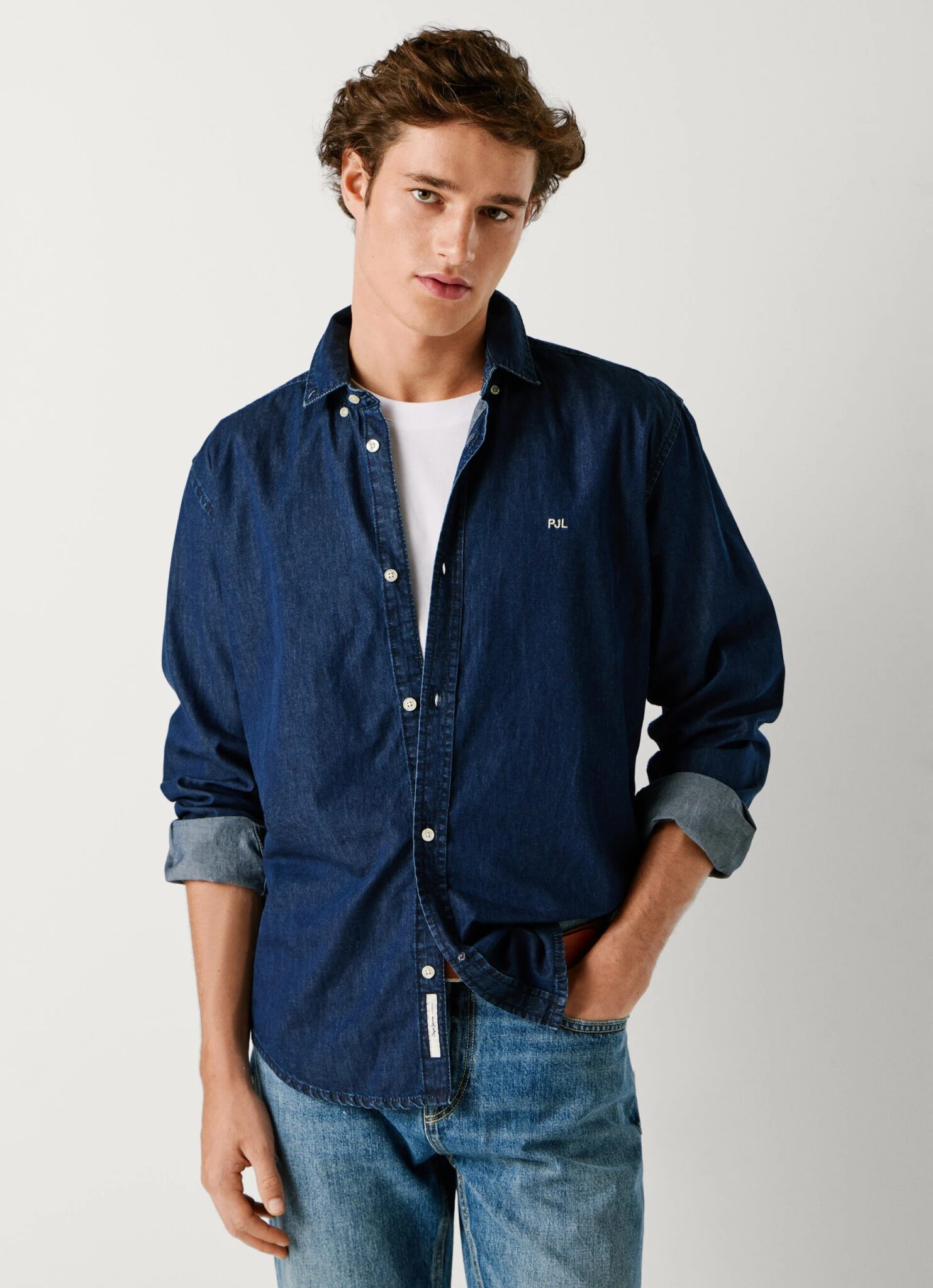 PEPE JEANS ESSENTIALS CLASSIC SLIM SHIRT ΠΟΥΚΑΜΙΣΟ ΑΝΔΡΙΚΟ | DENIM PEPE JEANS ESSENTIALS CLASSIC SLIM SHIRT ΠΟΥΚΑΜΙΣΟ ΑΝΔΡΙΚΟ | DENIM