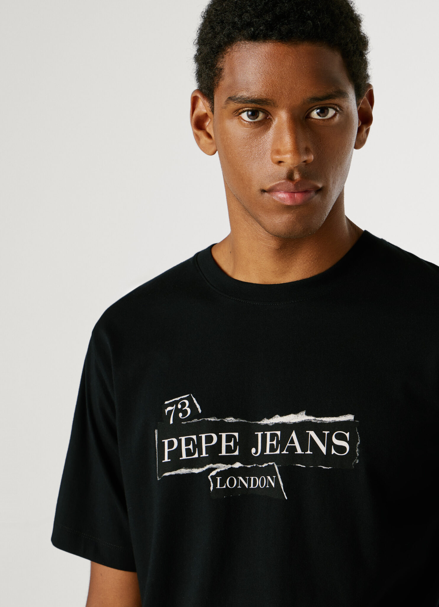 PEPE JEANS FASHION GRIFFIN TEE ΜΠΛΟΥΖΑ ΑΝΔΡΙΚΟ | BLACK PEPE JEANS FASHION GRIFFIN TEE ΜΠΛΟΥΖΑ ΑΝΔΡΙΚΟ | BLACK
