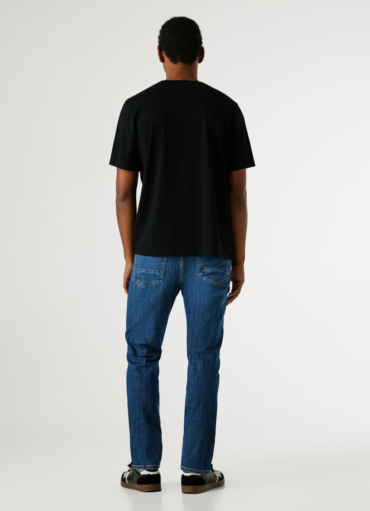 PEPE JEANS FASHION GRIFFIN TEE ΜΠΛΟΥΖΑ ΑΝΔΡΙΚΟ | BLACK PEPE JEANS FASHION GRIFFIN TEE ΜΠΛΟΥΖΑ ΑΝΔΡΙΚΟ | BLACK