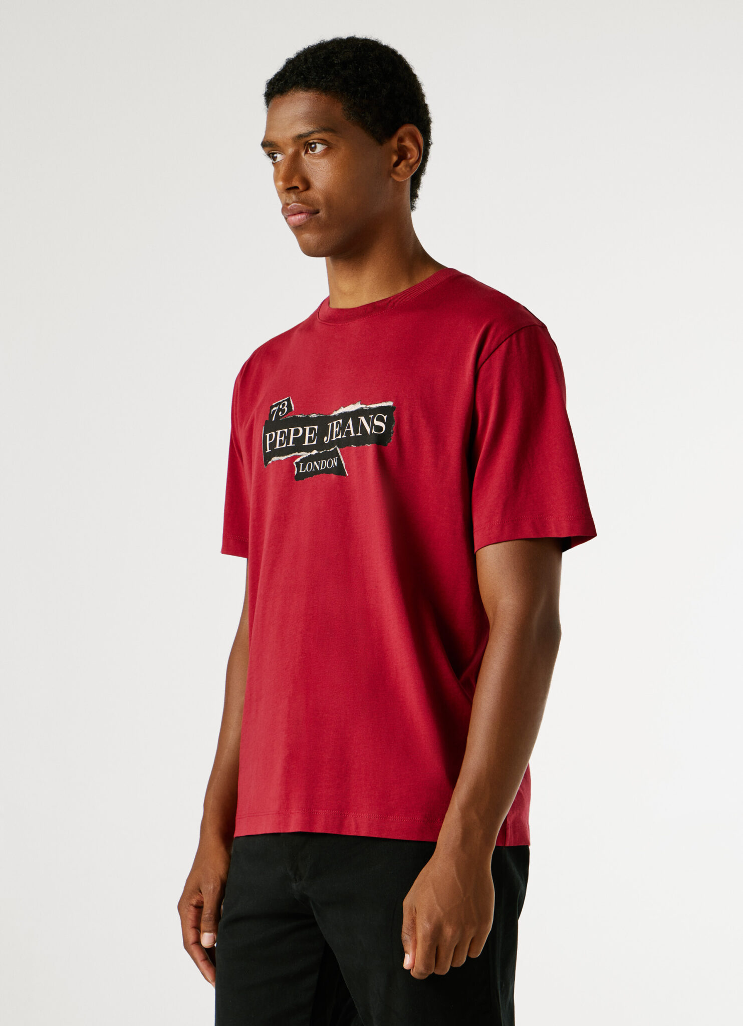 PEPE JEANS FASHION GRIFFIN TEE ΜΠΛΟΥΖΑ ΑΝΔΡΙΚΟ | LIGHT RED PEPE JEANS FASHION GRIFFIN TEE ΜΠΛΟΥΖΑ ΑΝΔΡΙΚΟ | LIGHT RED