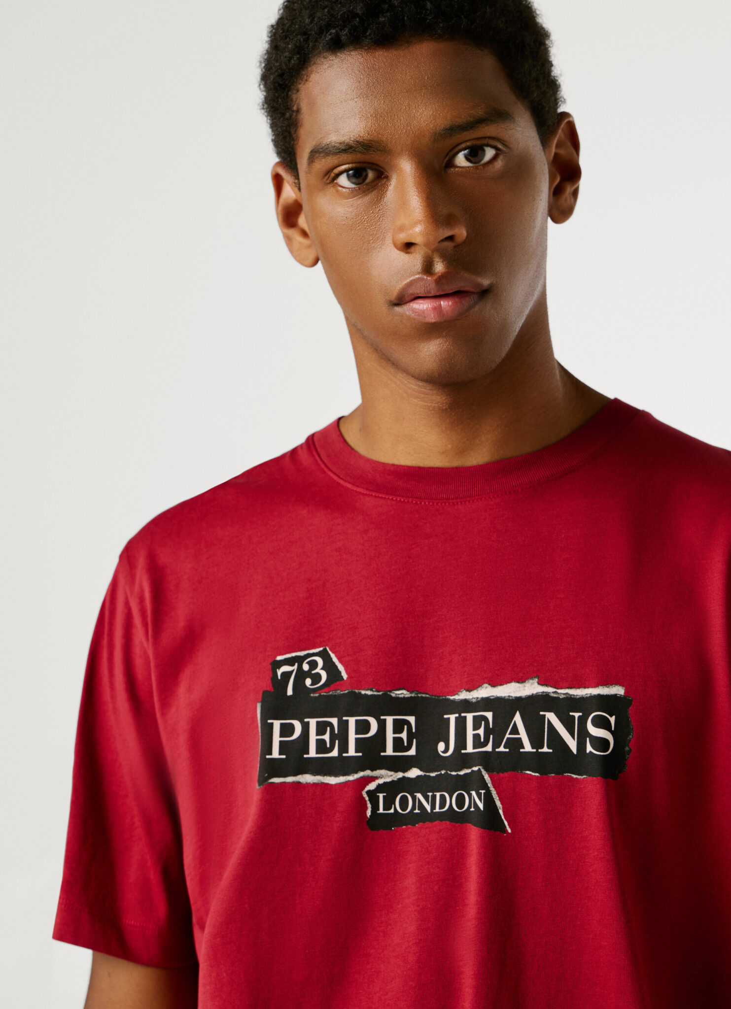 PEPE JEANS FASHION GRIFFIN TEE ΜΠΛΟΥΖΑ ΑΝΔΡΙΚΟ | LIGHT RED PEPE JEANS FASHION GRIFFIN TEE ΜΠΛΟΥΖΑ ΑΝΔΡΙΚΟ | LIGHT RED