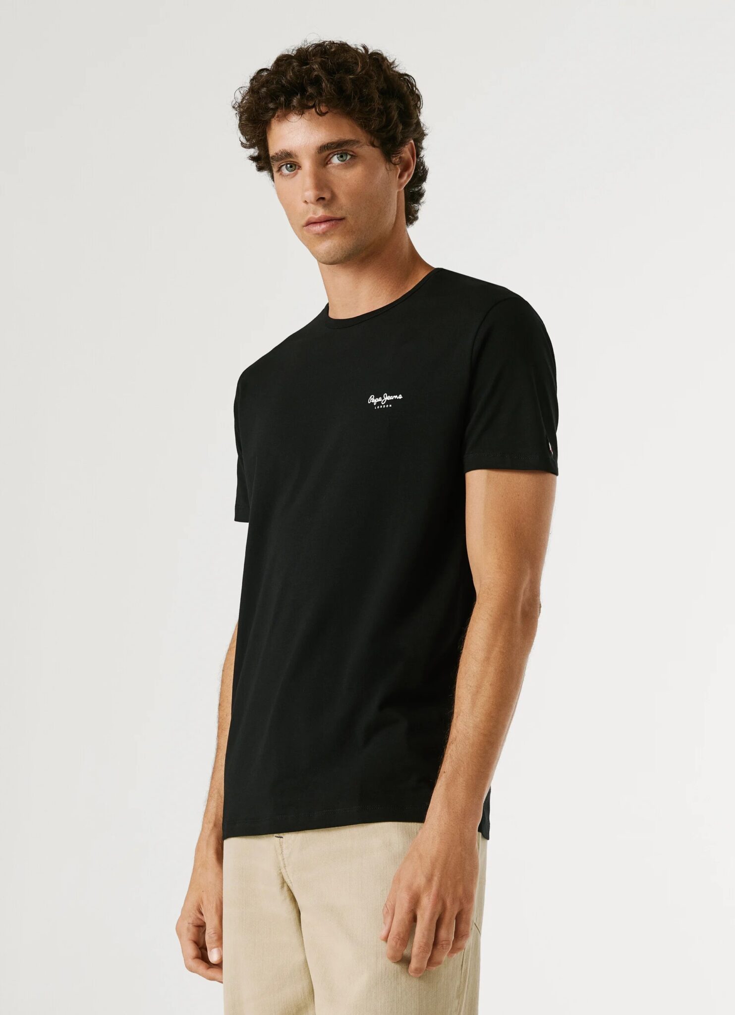 PEPE JEANS ORIGINAL BASIC 3N ΜΠΛΟΥΖΑ ΑΝΔΡΙΚΟ | BLACK PEPE JEANS ORIGINAL BASIC 3N ΜΠΛΟΥΖΑ ΑΝΔΡΙΚΟ | BLACK