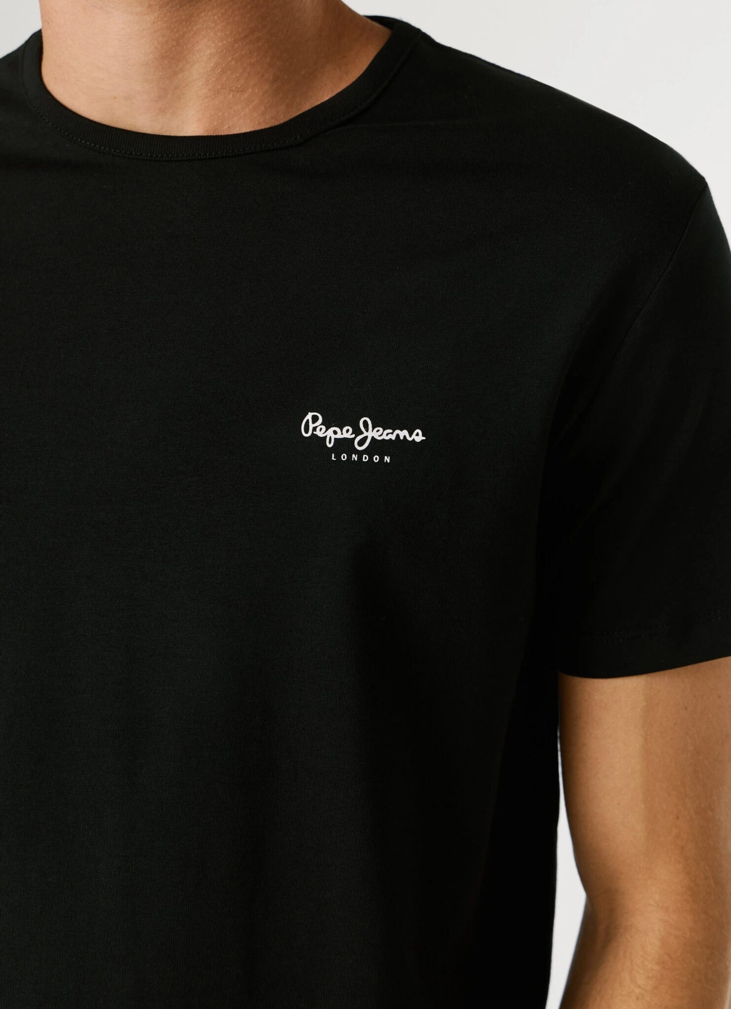 PEPE JEANS ORIGINAL BASIC 3N ΜΠΛΟΥΖΑ ΑΝΔΡΙΚΟ | BLACK PEPE JEANS ORIGINAL BASIC 3N ΜΠΛΟΥΖΑ ΑΝΔΡΙΚΟ | BLACK