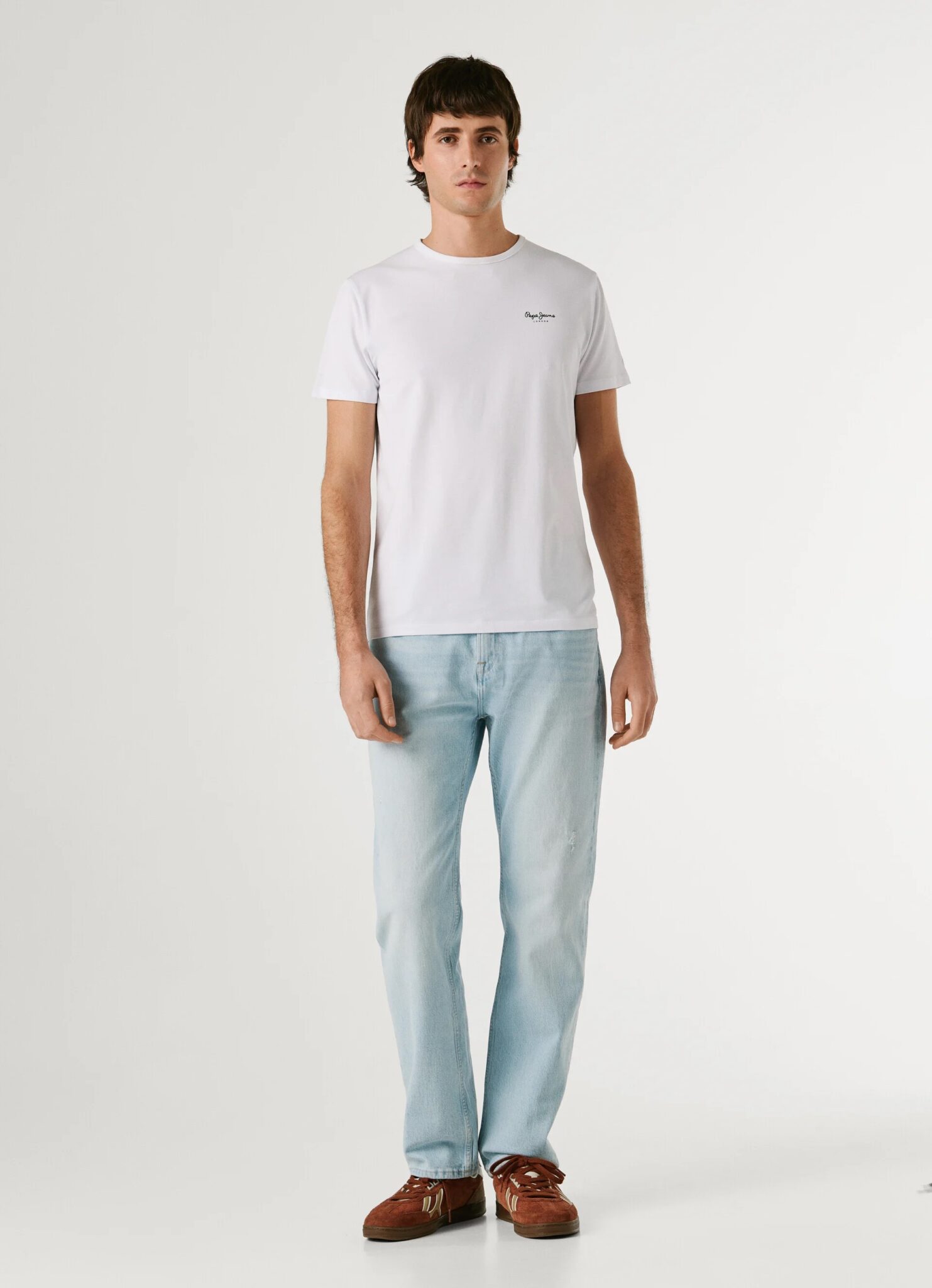 PEPE JEANS SH JOE BASIC ΠΑΠΟΥΤΣΙ ΑΝΔΡΙΚΟ | LIGHT BROWN