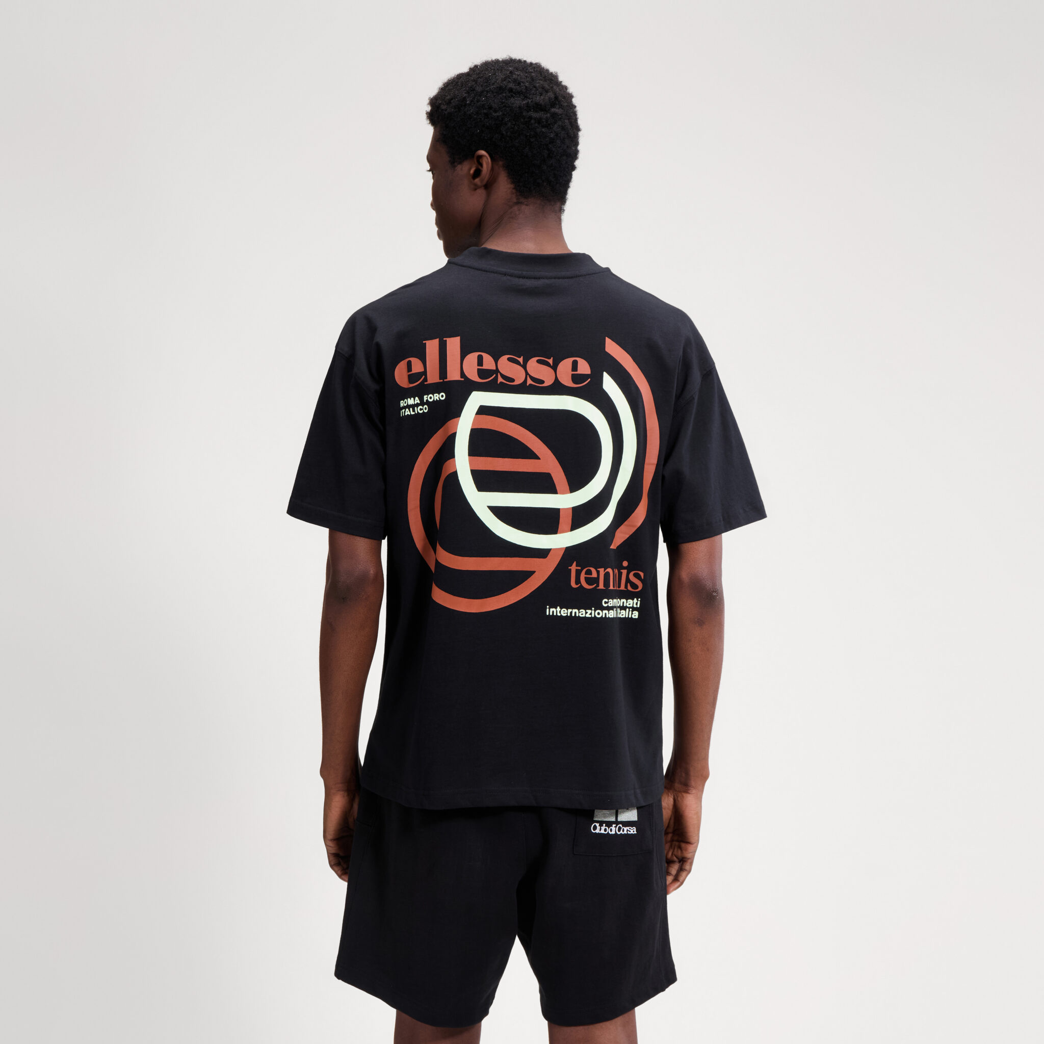 ELLESSE MENS CLASSICS BULLSEYE SHORT ΒΕΡΜΟΥΔΑ ΑΝΔΡΙΚΟ | BLACK