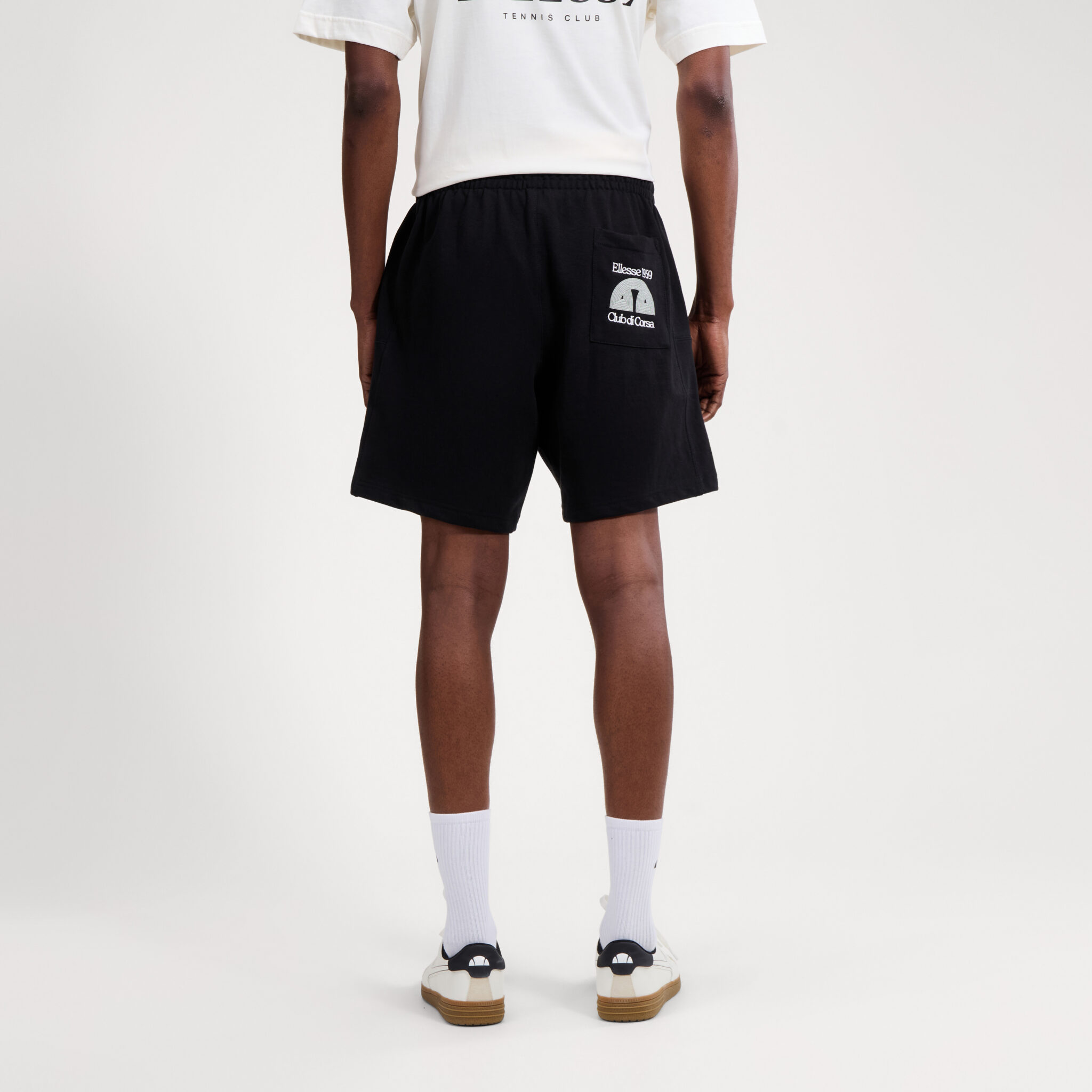 GUESS ATHLEISURE COTTON-POLY RECYCLED UNBRUSHED ΣΟΡΤΣ ΑΝΔΡΙΚΟ | BLACK