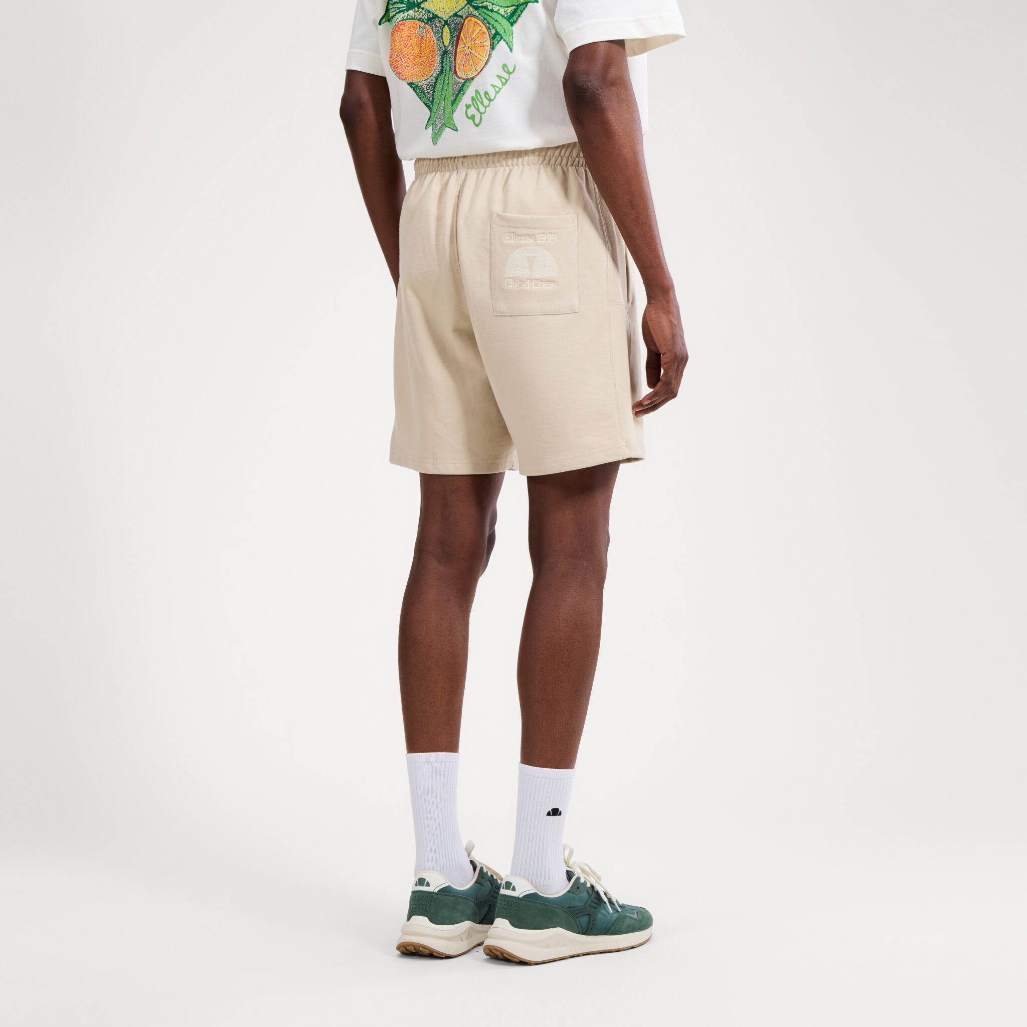 GUESS ATHLEISURE COTTON-POLY RECYCLED UNBRUSHED ΣΟΡΤΣ ΑΝΔΡΙΚΟ | BLACK