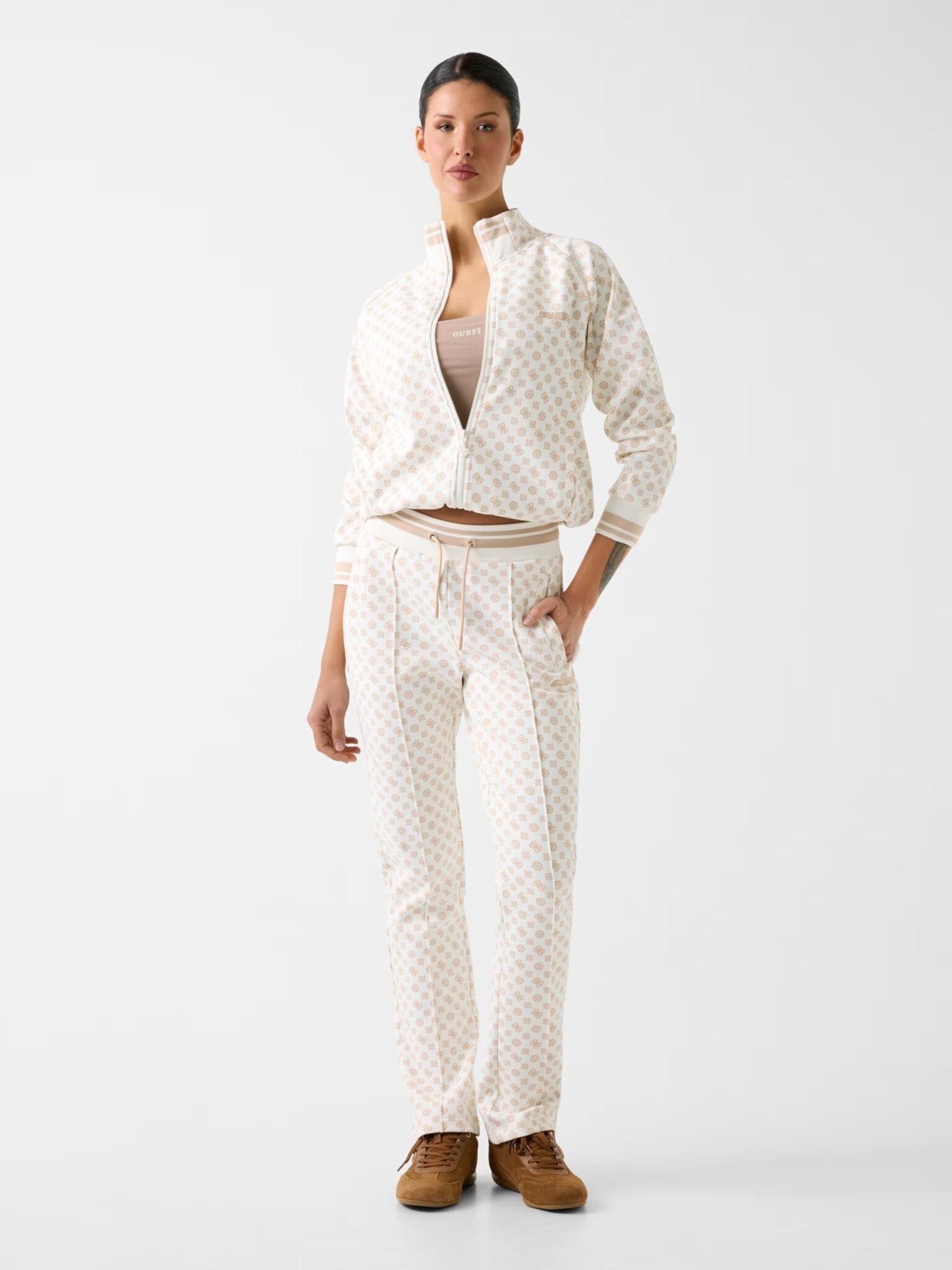 GUESS ATHLEISURE YAYOI WIDE LEG PANTS ΠΑΝΤΕΛΟΝΙ ΓΥΝΑΙΚΕΙΟ | CIEL