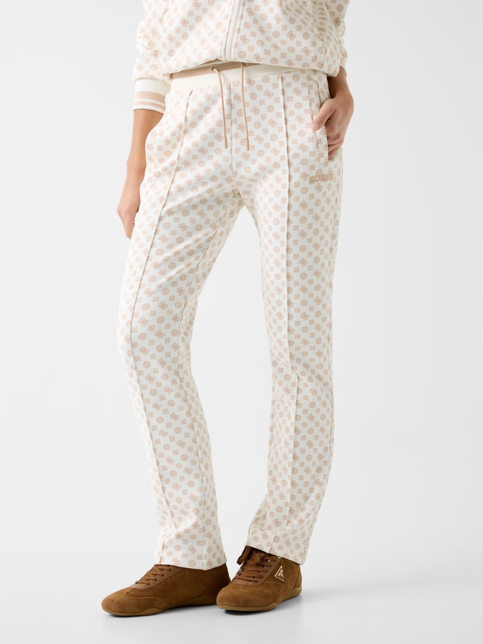 GUESS ATHLEISURE YAYOI WIDE LEG PANTS ΠΑΝΤΕΛΟΝΙ ΓΥΝΑΙΚΕΙΟ | CIEL