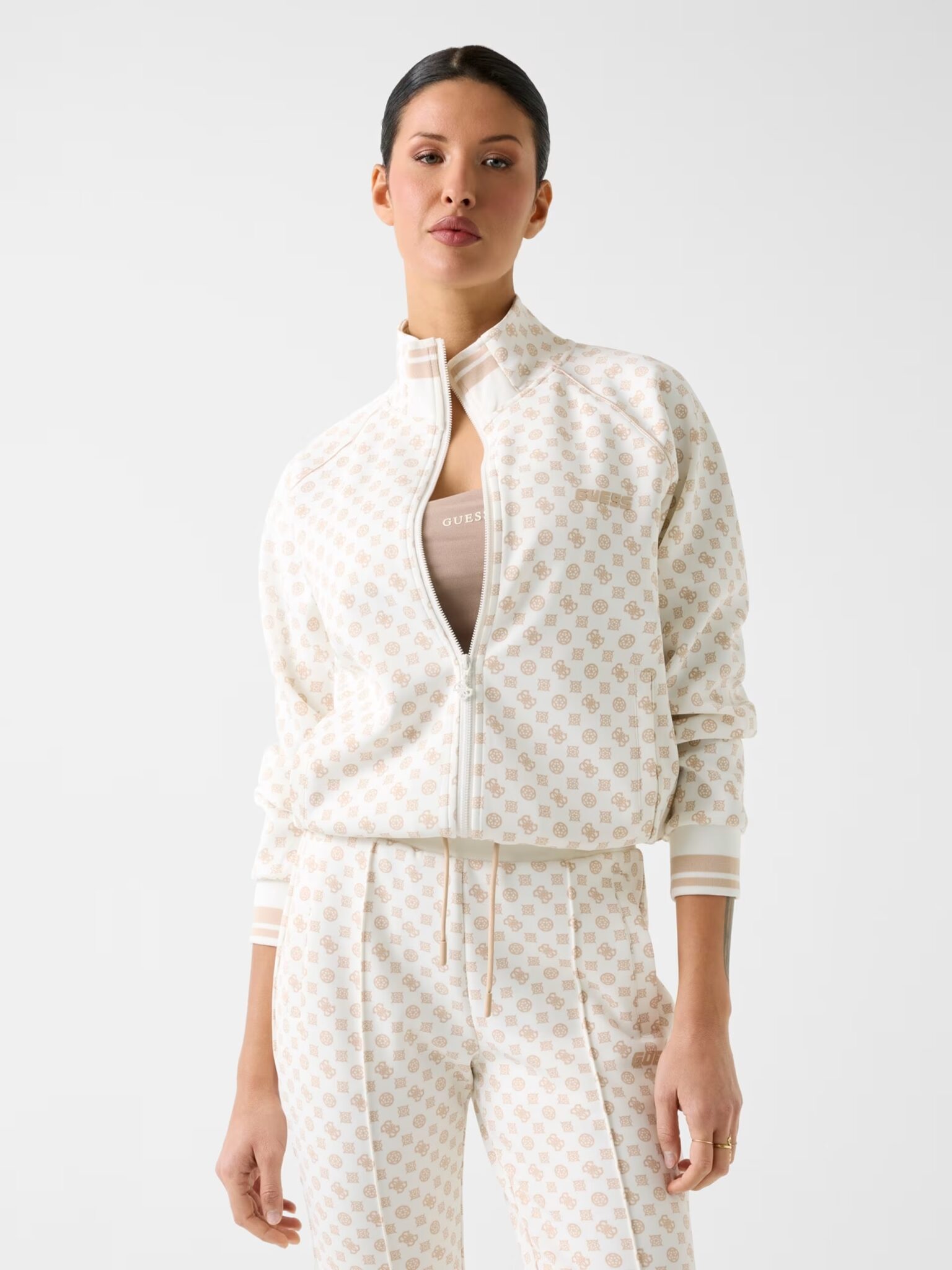 GUESS ATHLEISURE GEORGIA SKIRT ΦΟΥΣΤΑ ΓΥΝΑΙΚΕΙΟ | OFF WHITE