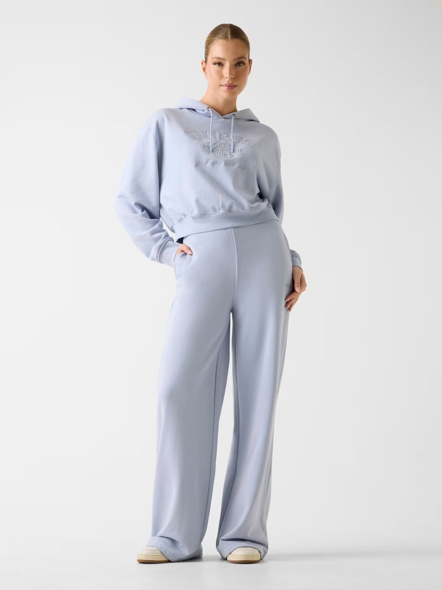 GUESS ATHLEISURE YAYOI WIDE LEG PANTS ΠΑΝΤΕΛΟΝΙ ΓΥΝΑΙΚΕΙΟ | CIEL
