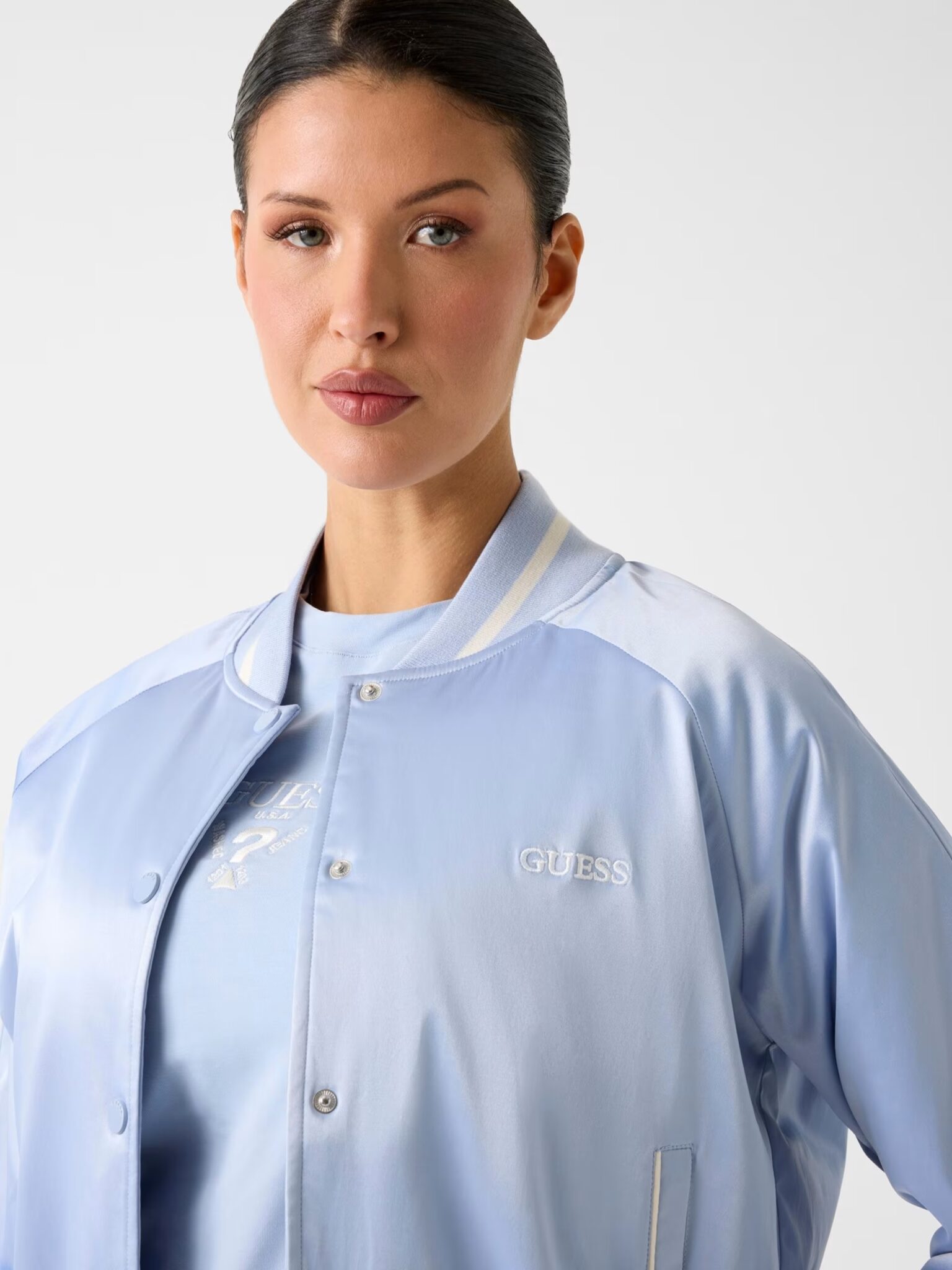 GUESS ATHLEISURE TAMARA JACKET ΜΠΟΥΦΑΝ ΓΥΝΑΙΚΕΙΟ | CIEL GUESS ATHLEISURE TAMARA JACKET ΜΠΟΥΦΑΝ ΓΥΝΑΙΚΕΙΟ | CIEL