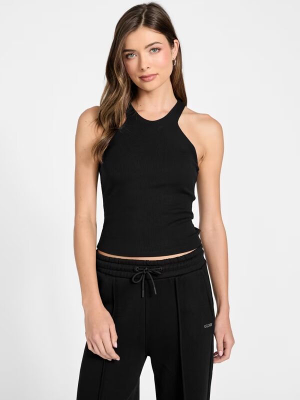 GUESS ATHLEISURE NAT RIB BRA TANK ΜΠΛΟΥΖΑ ΓΥΝΑΙΚΕΙΟ | BLACK GUESS ATHLEISURE NAT RIB BRA TANK ΜΠΛΟΥΖΑ ΓΥΝΑΙΚΕΙΟ | BLACK