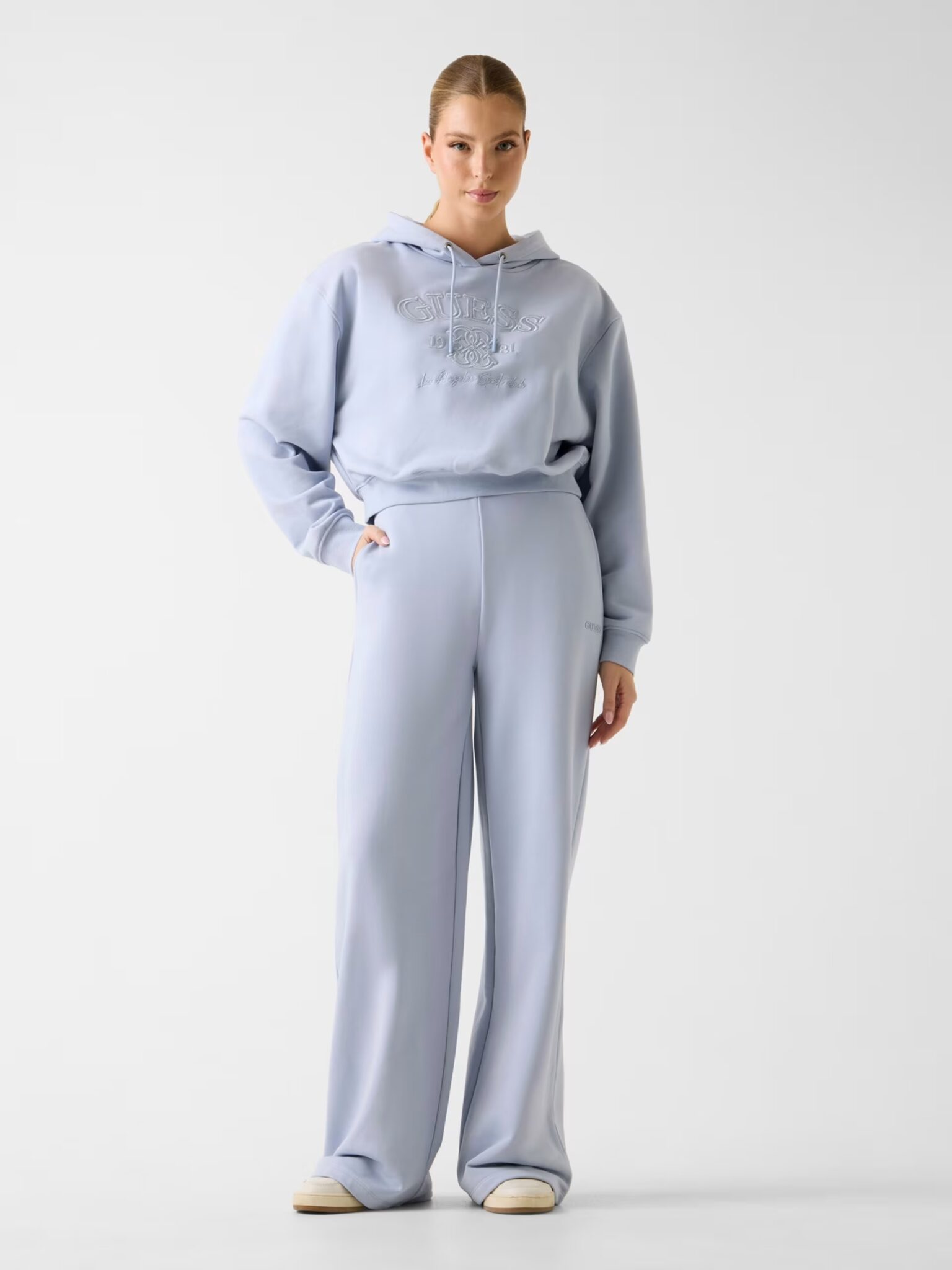 GUESS ATHLEISURE KORBIN FULL ZIP TRACKSUIT ΦΟΥΤΕΡ ΑΝΔΡΙΚΟ | BLACK