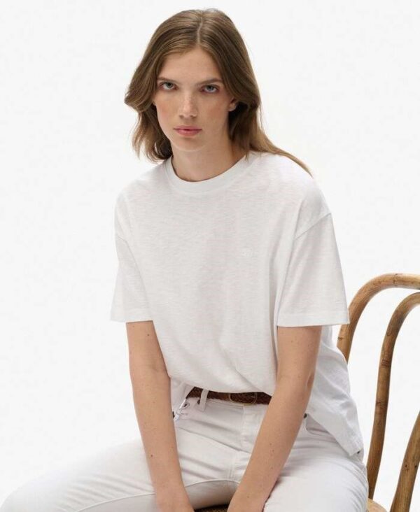 SUPERDRY STUD STUDIOS CREW TEE ΜΠΛΟΥΖΑ ΓΥΝΑΙΚΕΙΟ | WHITE SUPERDRY STUD STUDIOS CREW TEE ΜΠΛΟΥΖΑ ΓΥΝΑΙΚΕΙΟ | WHITE