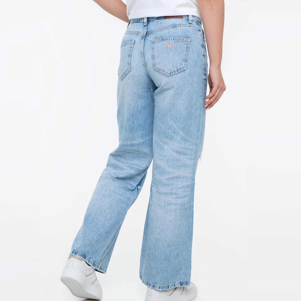 GUESS JEANS DROP SHOULDER EMB CROPPED C ΦΟΥΤΕΡ ΓΥΝΑΙΚΕΙΟ | LIGHT GREY