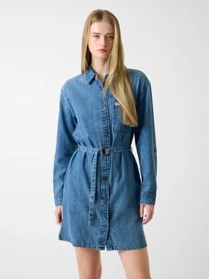 GUESS JEANS DROP SHOULDER EMB CROPPED C ΦΟΥΤΕΡ ΓΥΝΑΙΚΕΙΟ | LIGHT GREY