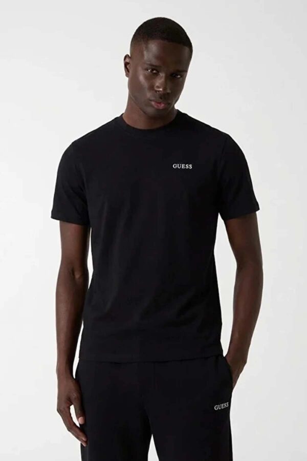 GUESS ATHLEISURE MARZIO CN SS T-SHIRT ΜΠΛΟΥΖΑ ΑΝΔΡΙΚΟ | BLACK GUESS ATHLEISURE MARZIO CN SS T-SHIRT ΜΠΛΟΥΖΑ ΑΝΔΡΙΚΟ | BLACK