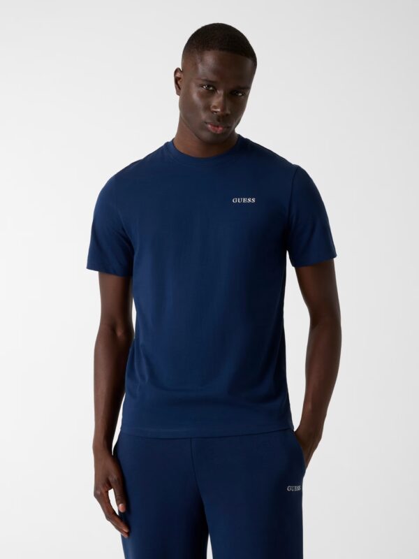 GUESS ATHLEISURE MARZIO CN SS T-SHIRT ΜΠΛΟΥΖΑ ΑΝΔΡΙΚΟ | BLUE GUESS ATHLEISURE MARZIO CN SS T-SHIRT ΜΠΛΟΥΖΑ ΑΝΔΡΙΚΟ | BLUE