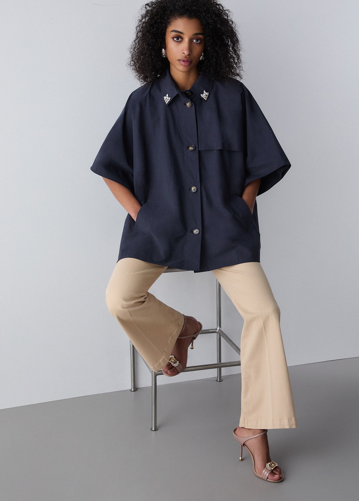 LIU JO CAMERA CASE ΤΣΑΝΤΑ AA6106E1109 | BLACK