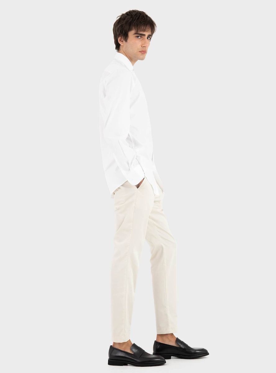 BOSS ΠΑΝΤΕΛΟΝΙ P-KAITON1 50553841 | OFF WHITE BOSS ΠΑΝΤΕΛΟΝΙ P-KAITON1 50553841 | OFF WHITE