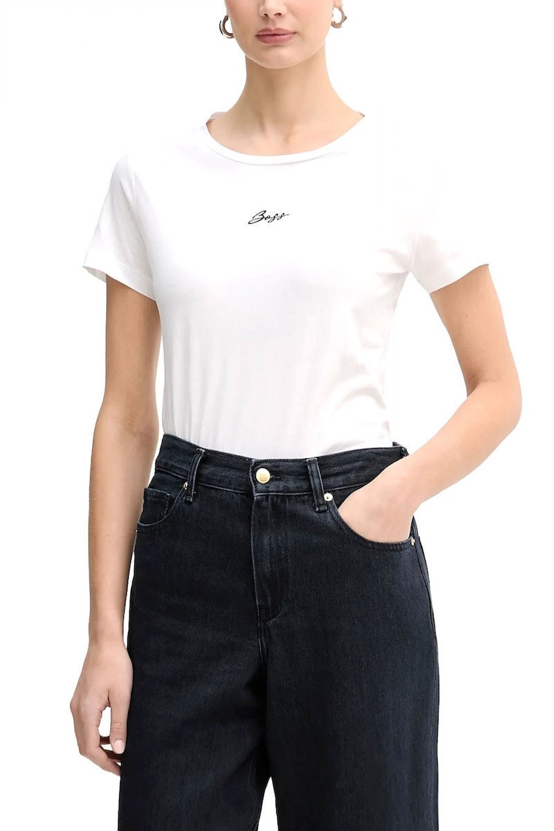 BOSS JERSEY VINTAGE TEE_23 50560566 | OFF WHITE