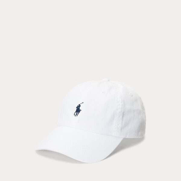 POLO RALPH LAUREN CLASSIC SPORT CAP 710548524-72 | WHITE POLO RALPH LAUREN CLASSIC SPORT CAP 710548524-72 | WHITE