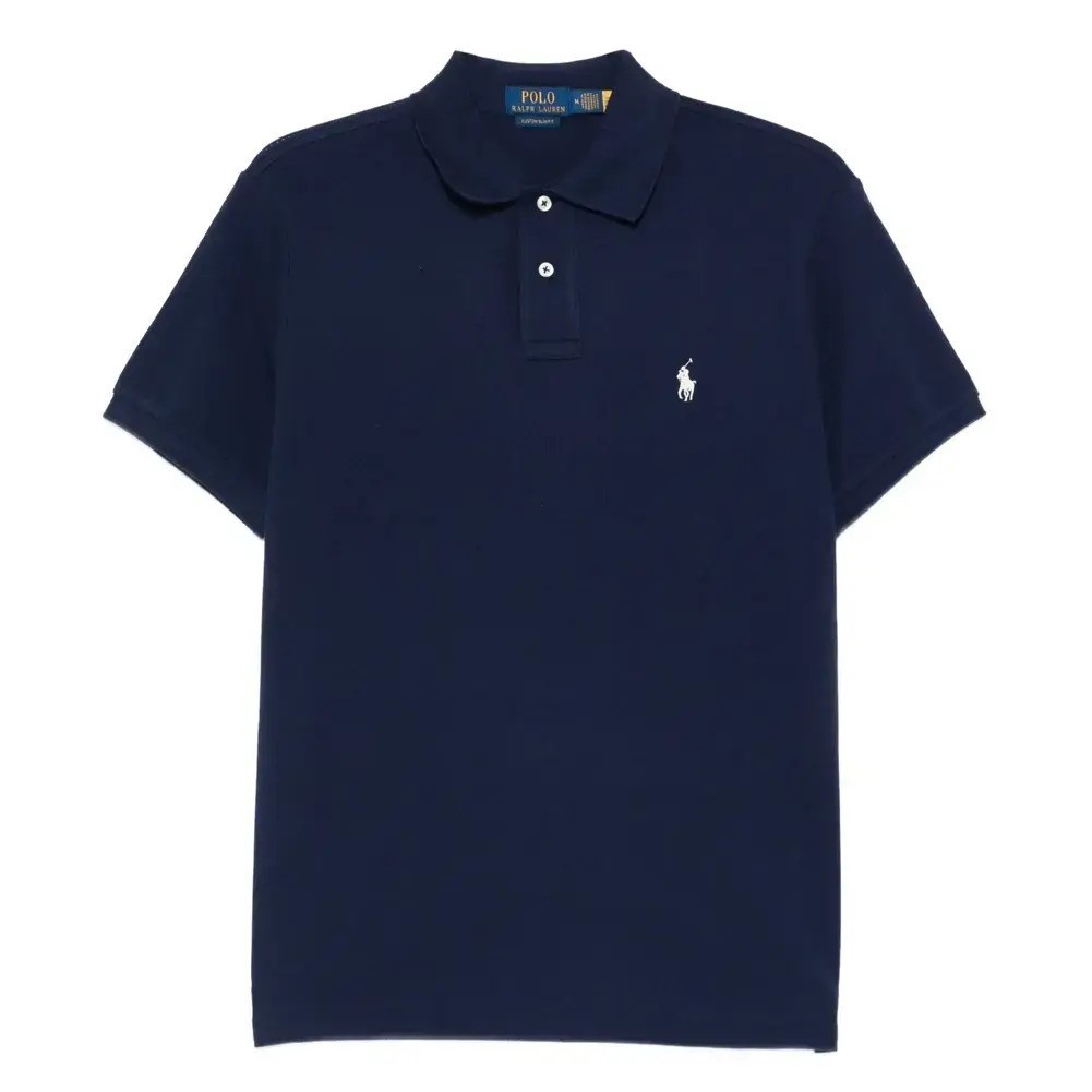POLO RALPH LAUREN BASIC MESH-SSL-KNT 710680784-72 | DARK BLUE POLO RALPH LAUREN BASIC MESH-SSL-KNT 710680784-72 | DARK BLUE