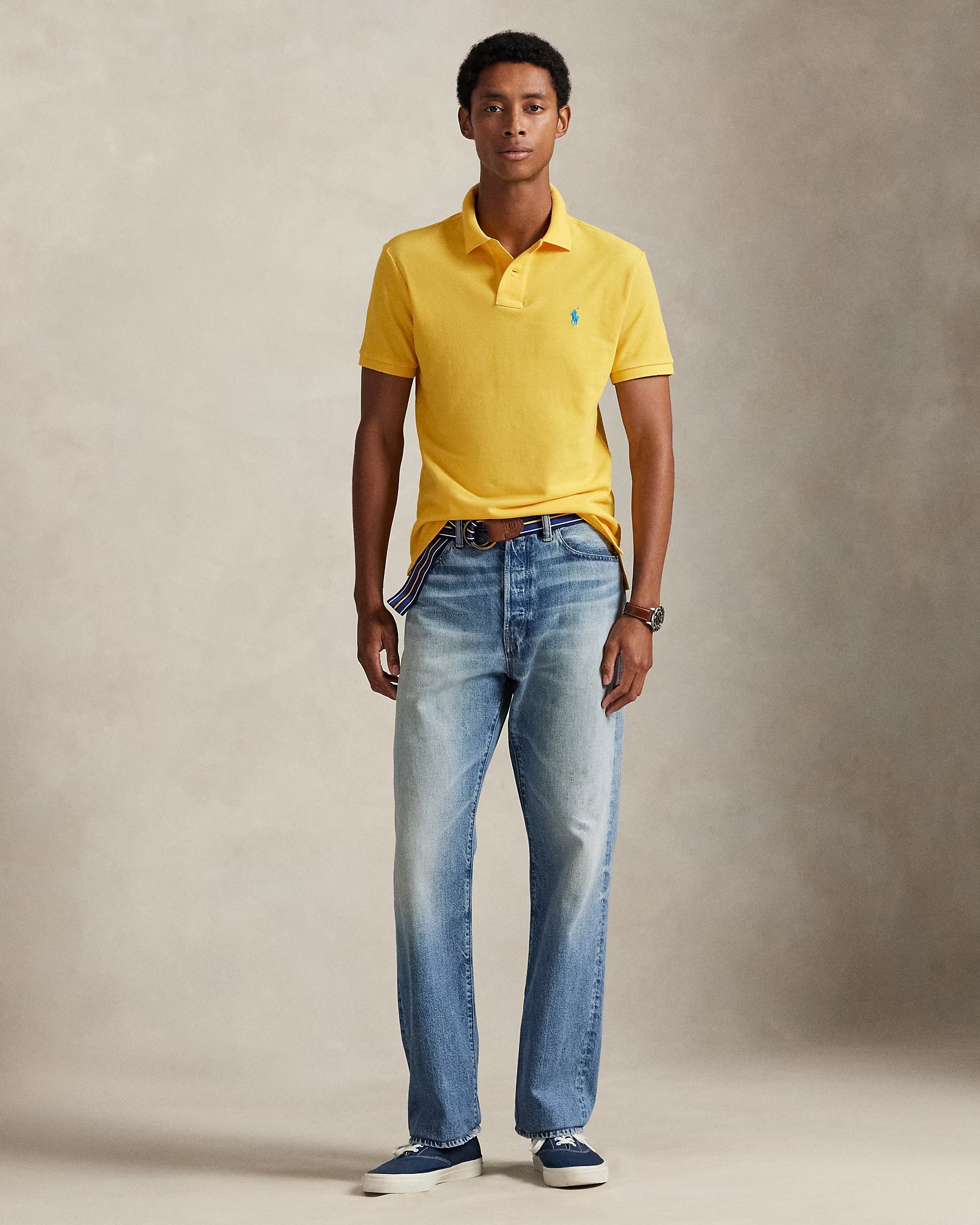 POLO RALPH LAUREN TWILL SF-WVN-SHIRT 710B20512 | WHITE