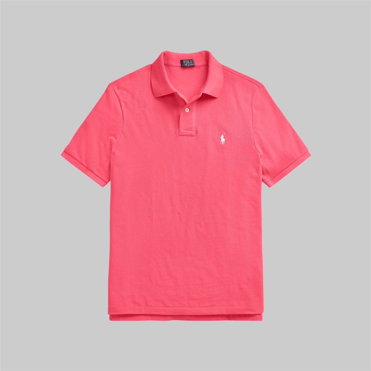 POLO RALPH LAUREN BASIC MESH-SSL-KNT 710782592-72 | PINK POLO RALPH LAUREN BASIC MESH-SSL-KNT 710782592-72 | PINK
