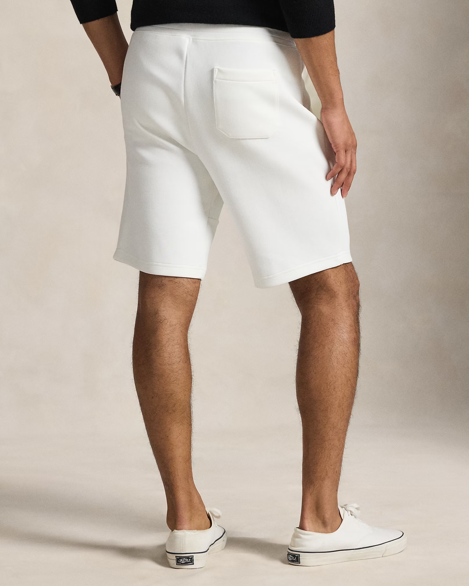 POLO RALPH LAUREN ΒΕΡΜΟΥΔΑ DOUBLE KNT CVC-SHO 710881520 | WHITE POLO RALPH LAUREN ΒΕΡΜΟΥΔΑ DOUBLE KNT CVC-SHO 710881520 | WHITE