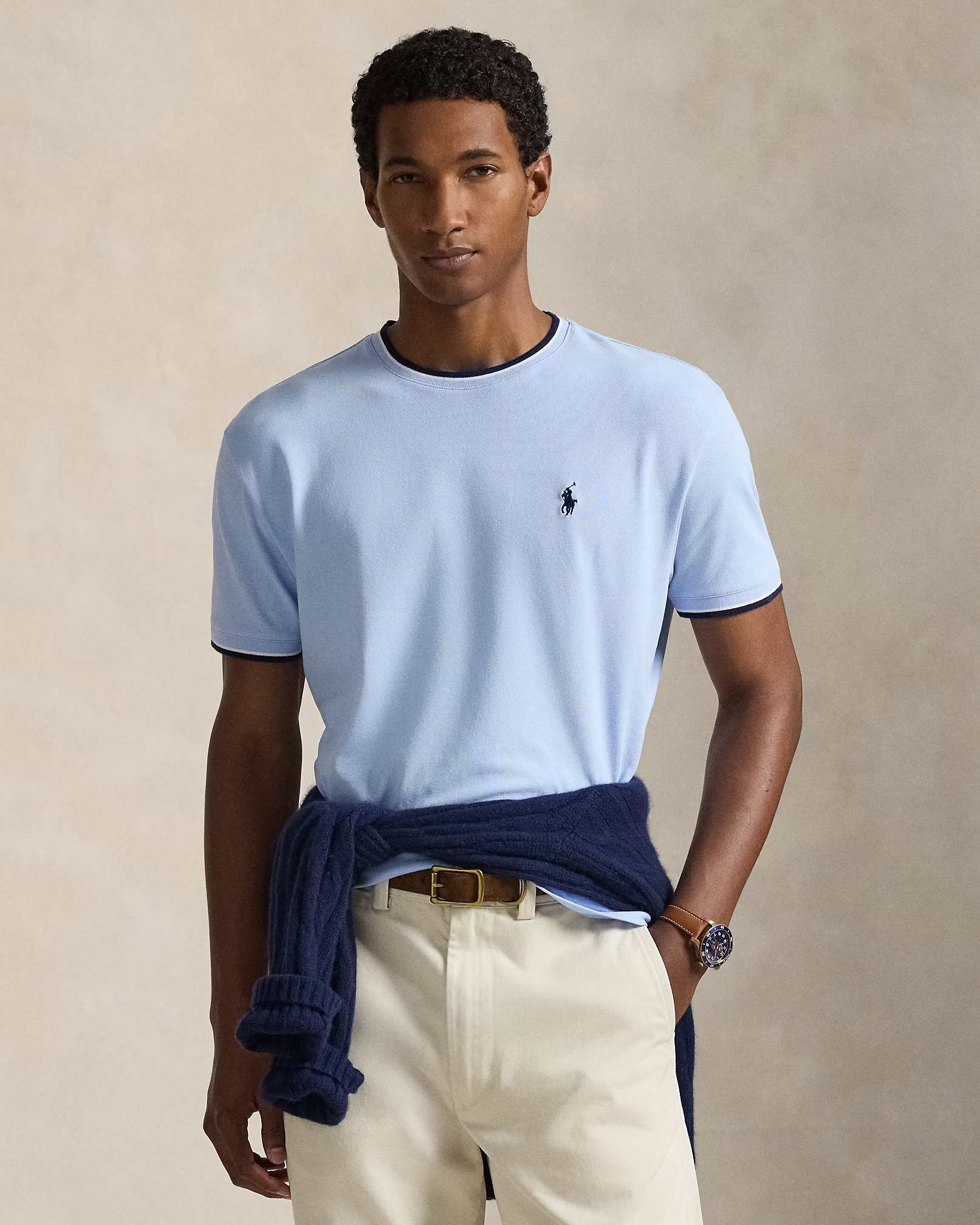 POLO RALPH LAUREN STRETCH MESH-SSL-TSH | CIEL