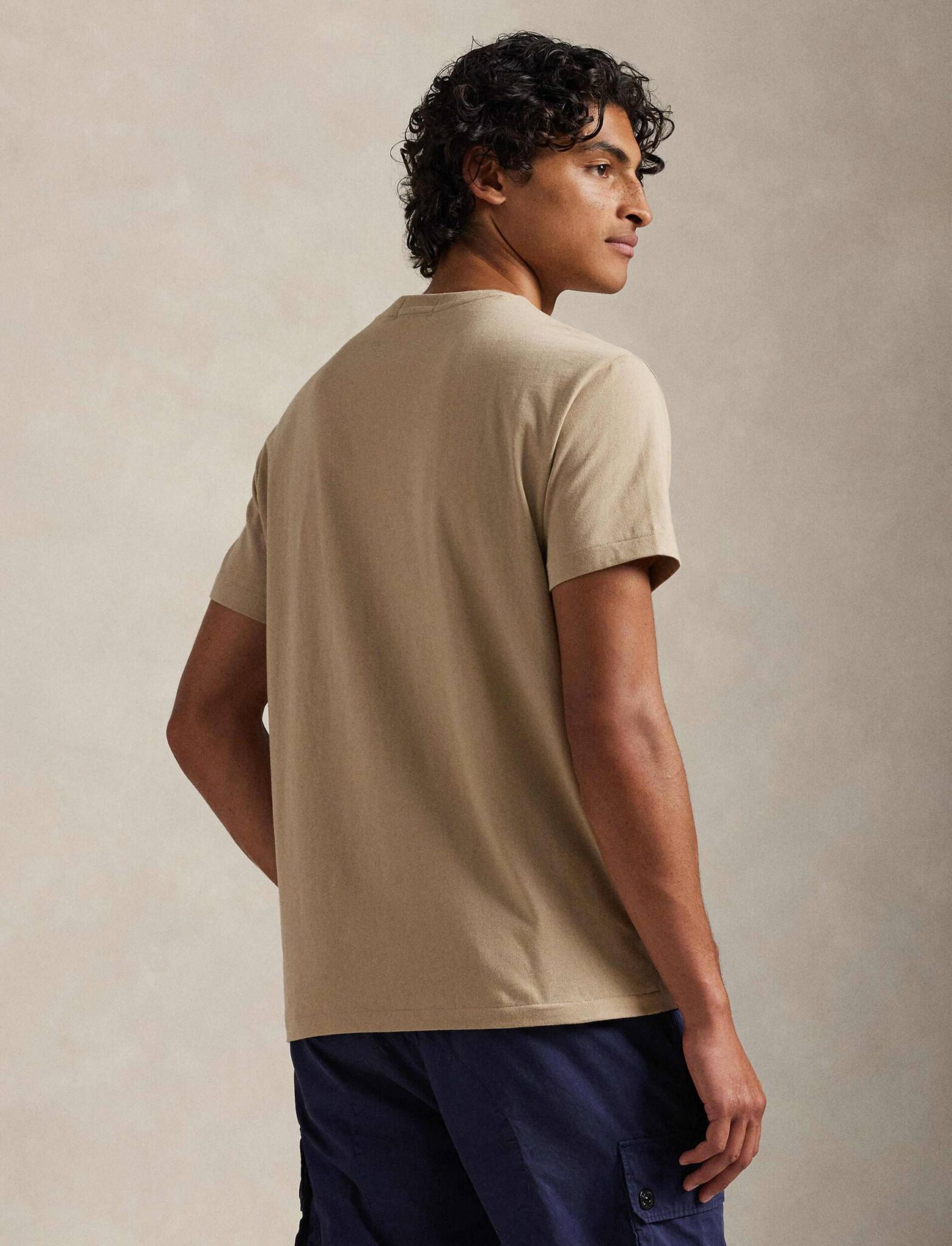 POLO RALPH LAUREN JERSEY-SSL-TSH 710981136 | BEIGE POLO RALPH LAUREN JERSEY-SSL-TSH 710981136 | BEIGE