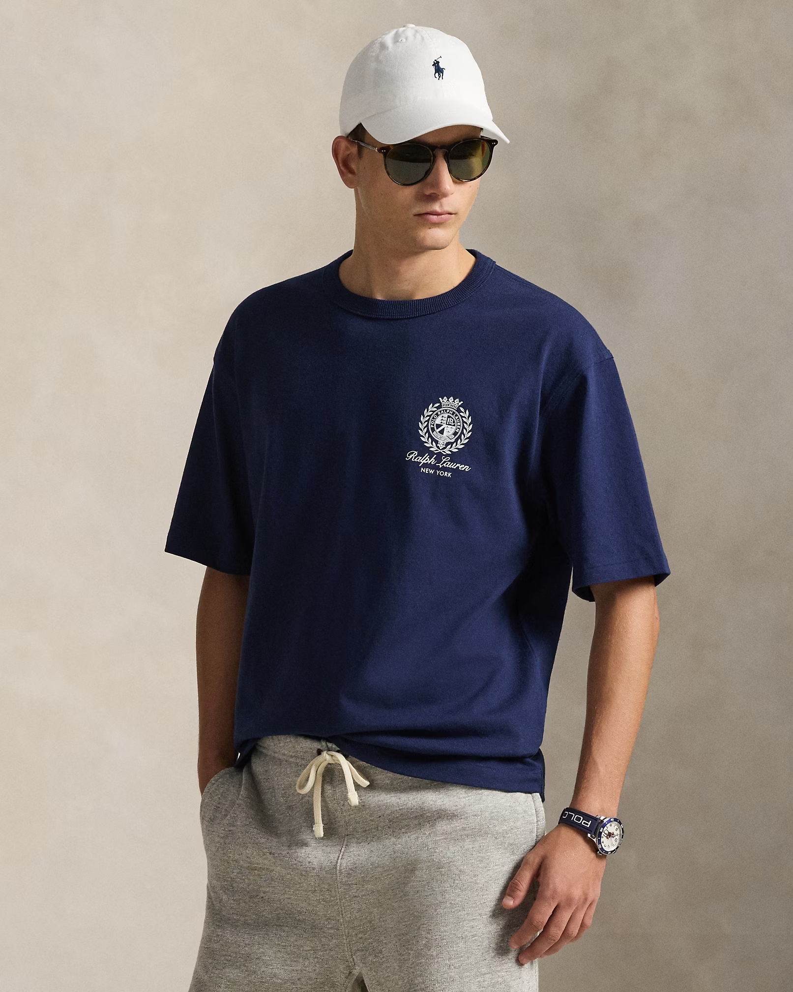 POLO RALPH LAUREN TWILL SF-WVN-SHIRT 710B20512 | WHITE