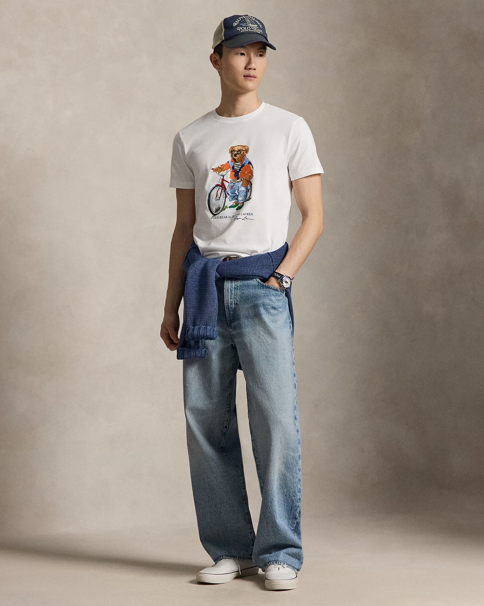 POLO RALPH LAUREN TWILL SF-WVN-SHIRT 710B20512 | WHITE