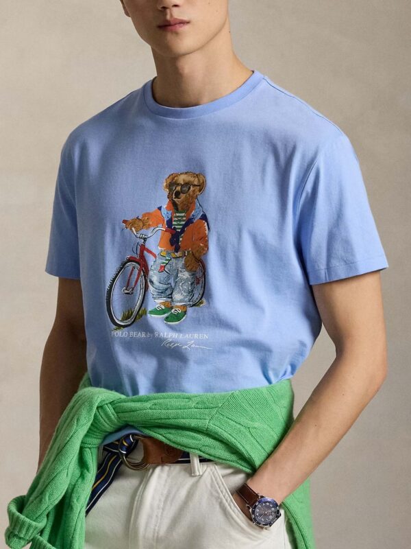 POLO RALPH LAUREN JERSEY-KNT-T-SHIRT 710B16612 | CIEL POLO RALPH LAUREN JERSEY-KNT-T-SHIRT 710B16612 | CIEL