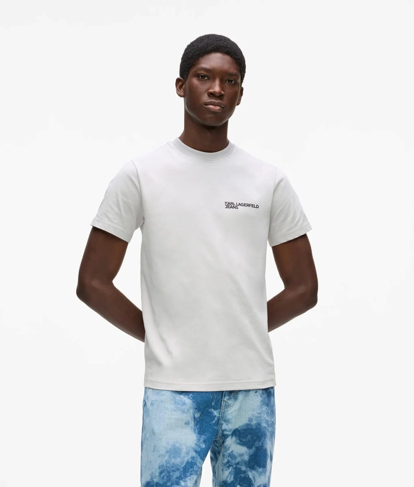 KARL LAGERFELD JEANS KLJ EW LOGO SHOPPER A1W50002-72 | BLACK