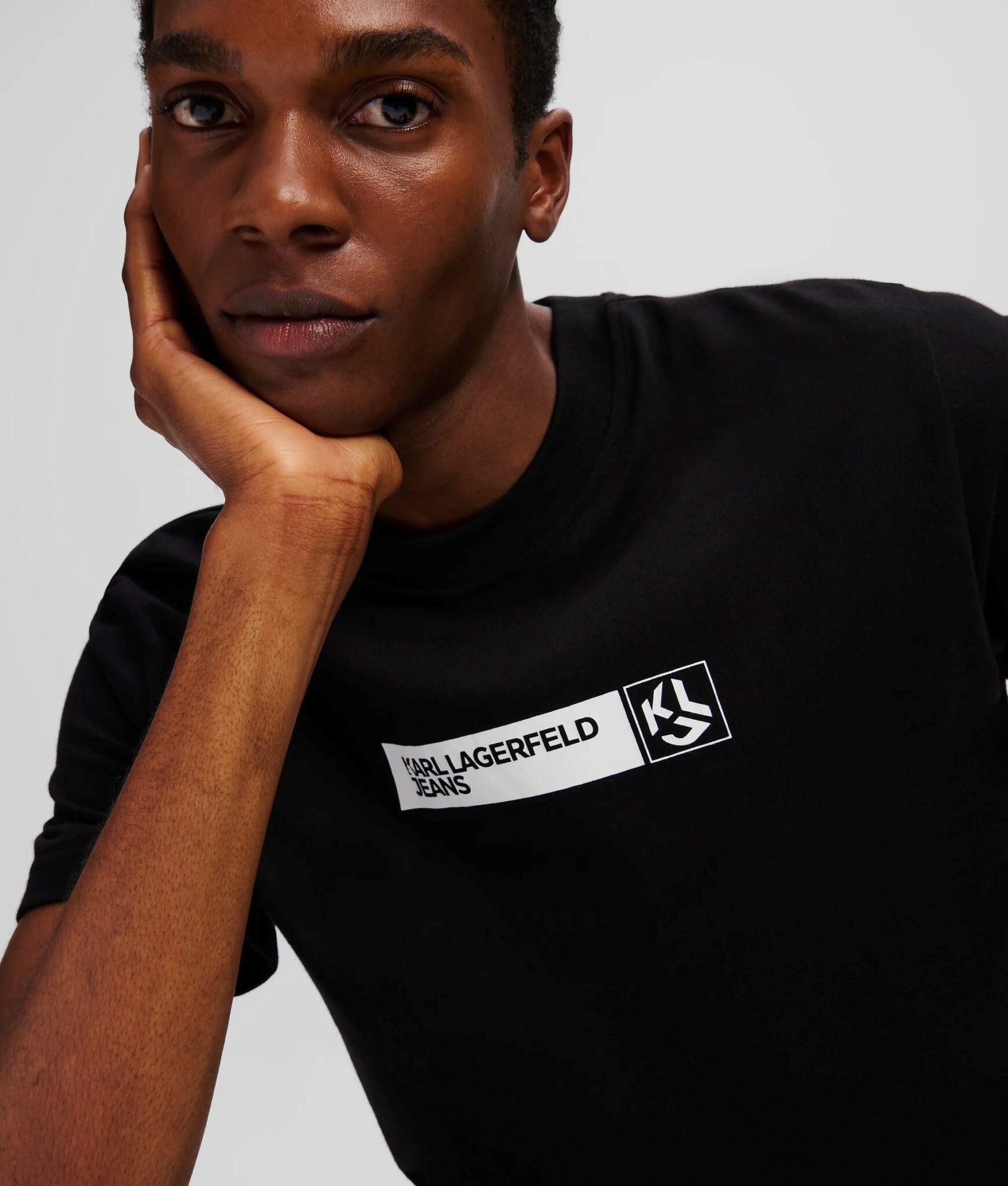 KARL LAGERFELD JEANS KLJ EW LOGO SHOPPER A1W50002-72 | BLACK