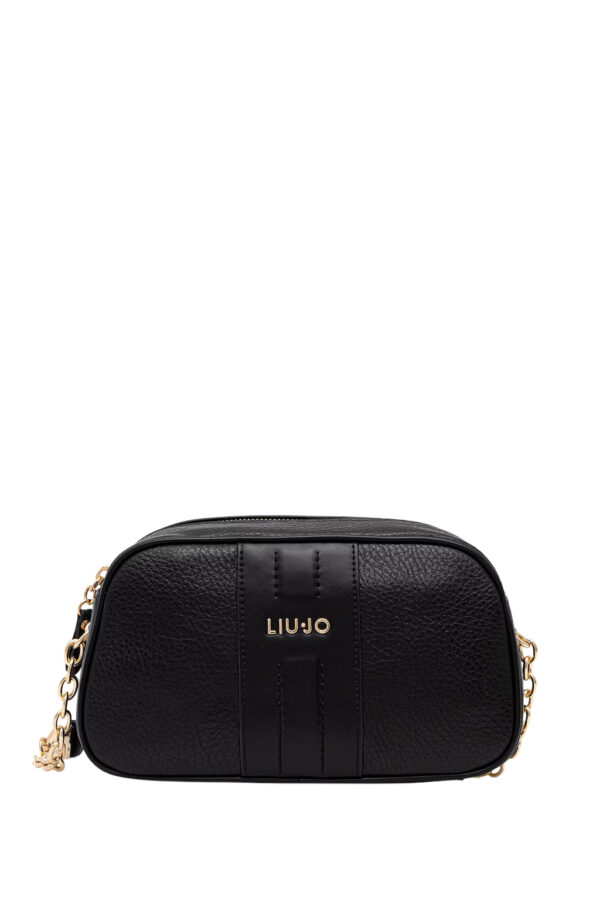 LIU JO CAMERA CASE ΤΣΑΝΤΑ AA6106E1109 | BLACK LIU JO CAMERA CASE ΤΣΑΝΤΑ AA6106E1109 | BLACK