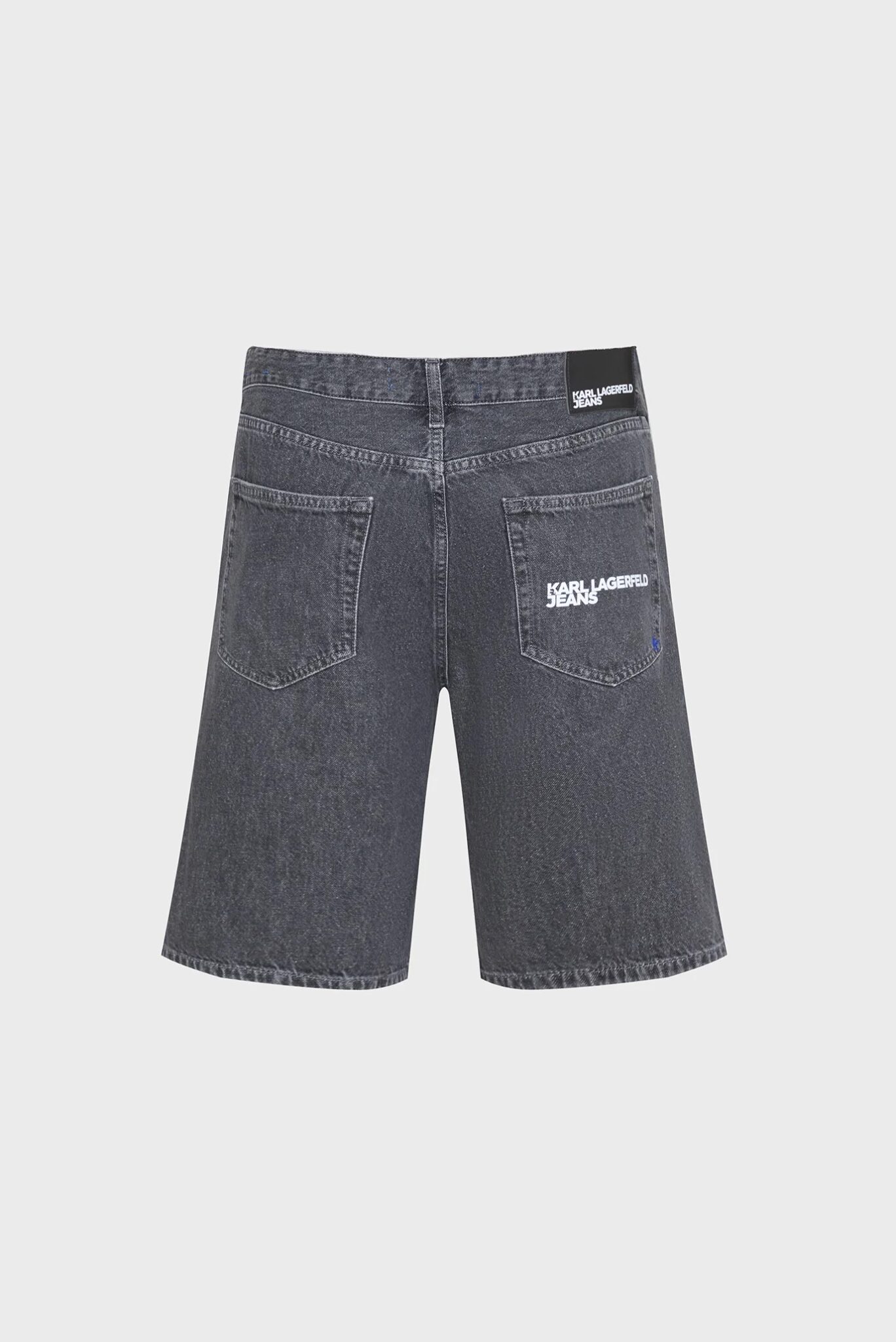 KARL LAGERFELD JEANS KLJ REGULAR LOGO DENIM SHORT | DENIM KARL LAGERFELD JEANS KLJ REGULAR LOGO DENIM SHORT | DENIM