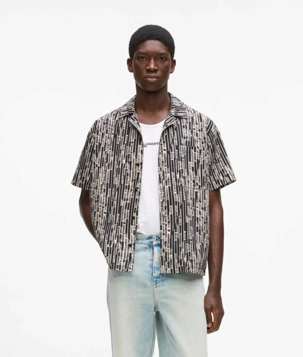KARL LAGERFELD JEANS KLJ SS AOP SHIRT B2M16011 | MULTI KARL LAGERFELD JEANS KLJ SS AOP SHIRT B2M16011 | MULTI