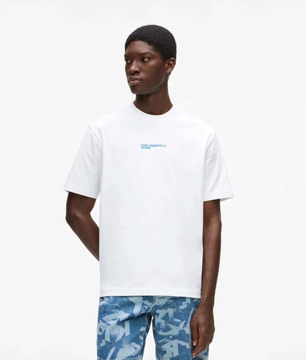 KARL LAGERFELD JEANS KLJ RELAX KARL TEE B2M17072 | WHITE KARL LAGERFELD JEANS KLJ RELAX KARL TEE B2M17072 | WHITE