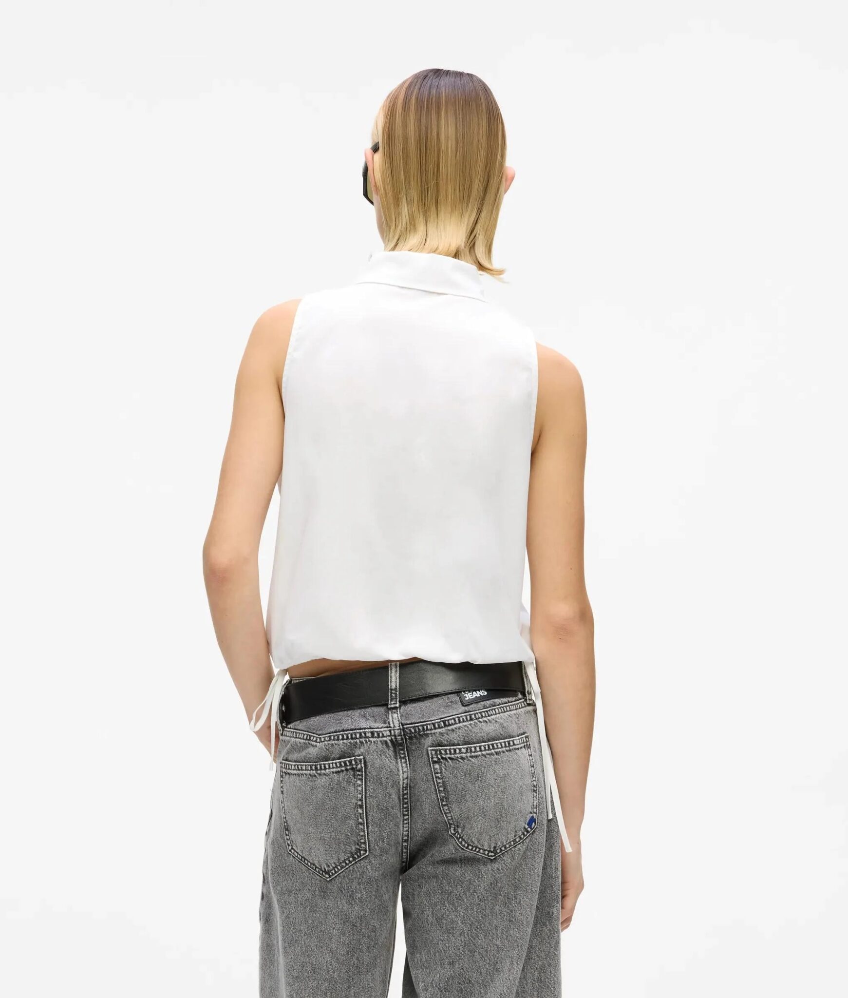 KARL LAGERFELD JEANS KLJ SLEEVELESS  B2W11020 | WHITE