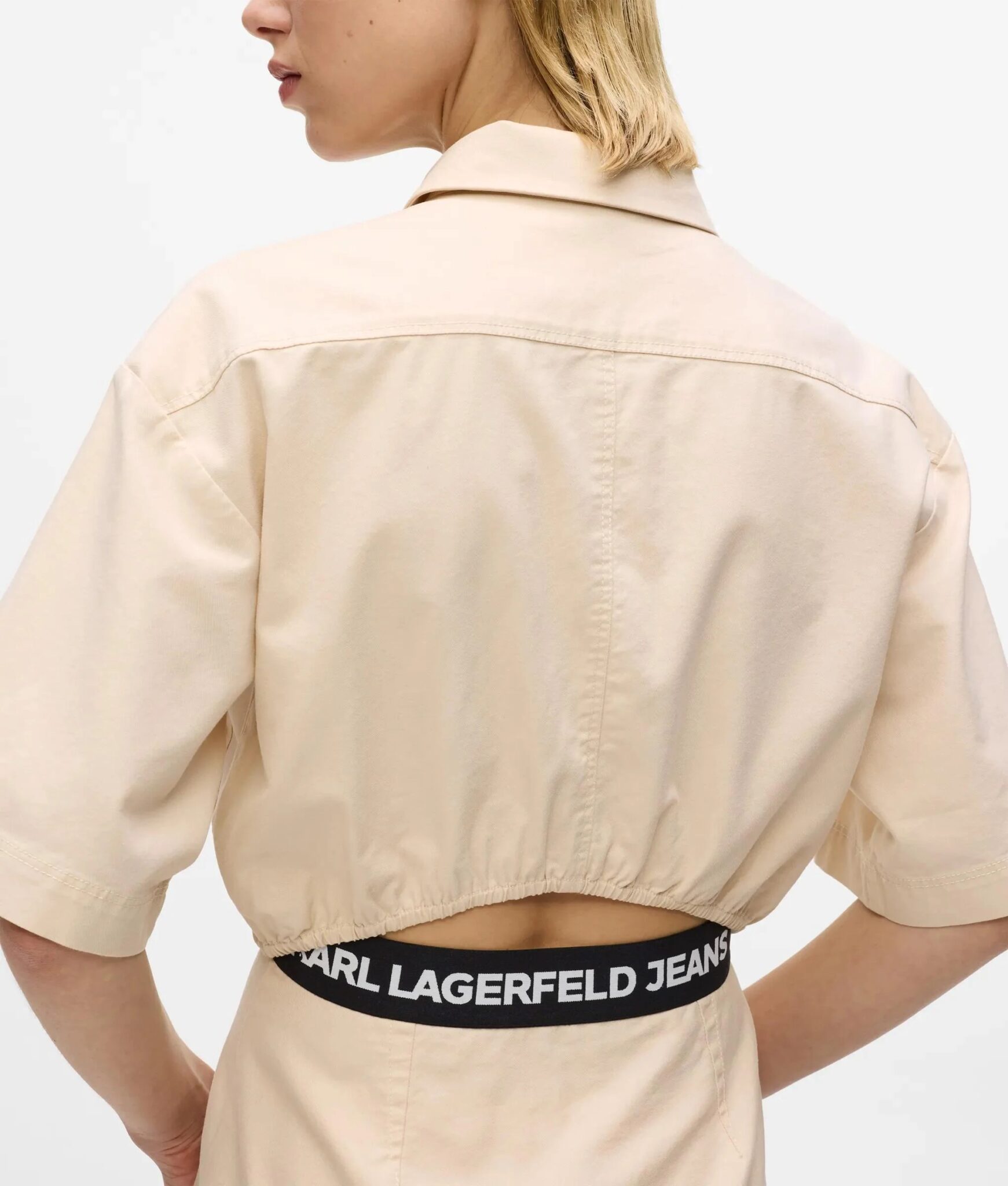 KARL LAGERFELD JEANS KLJ DOUBLE MESH DENIM SHOPPER B2W50053 | DENIM