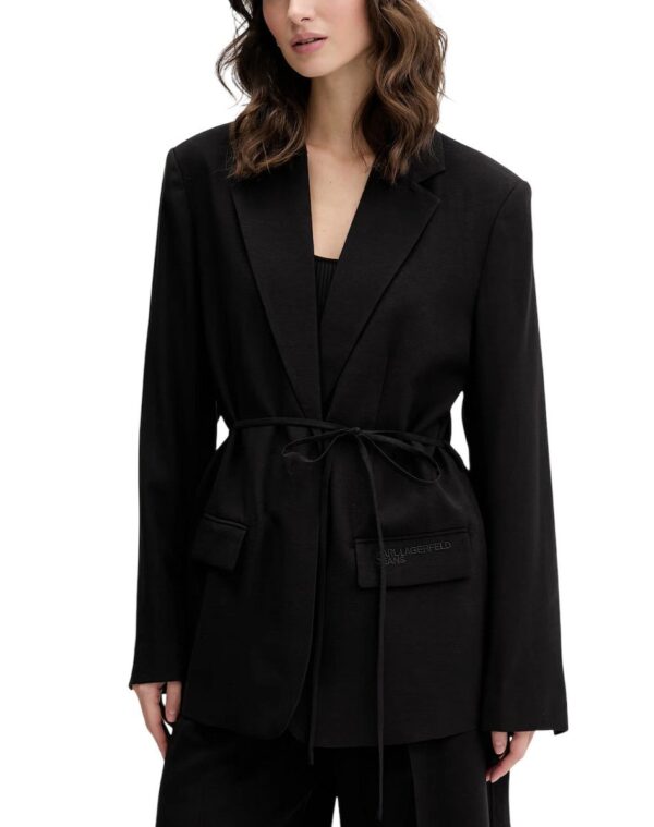 KARL LAGERFELD JEANS KLJ BLAZER B2W14030 | BLACK KARL LAGERFELD JEANS KLJ BLAZER B2W14030 | BLACK