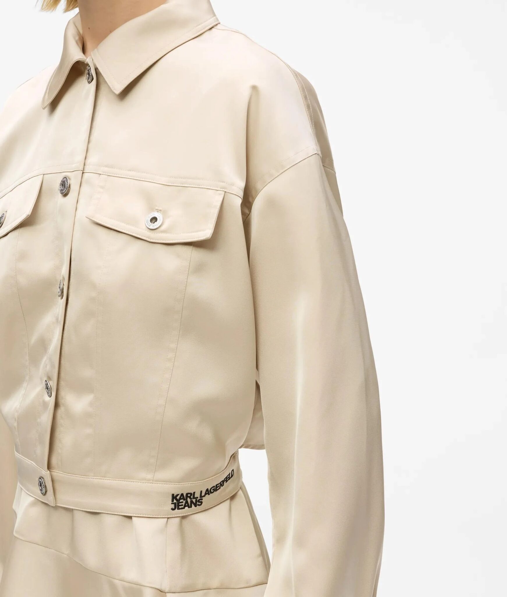 KARL LAGERFELD JEANS KLJ DOUBLE MESH DENIM SHOPPER B2W50053 | DENIM