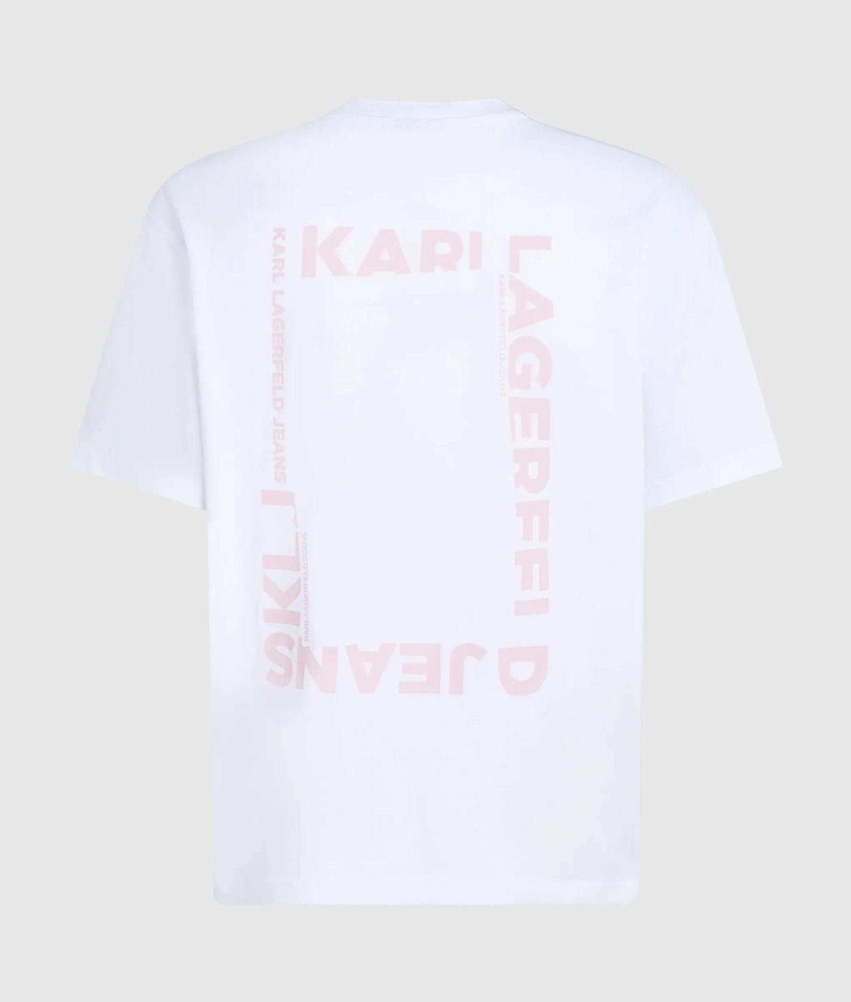 KARL LAGERFELD JEANS ΜΠΛΟΥΖΑ KLJ REG SS FRAME TEE B2W17069 | WHITE KARL LAGERFELD JEANS ΜΠΛΟΥΖΑ KLJ REG SS FRAME TEE B2W17069 | WHITE