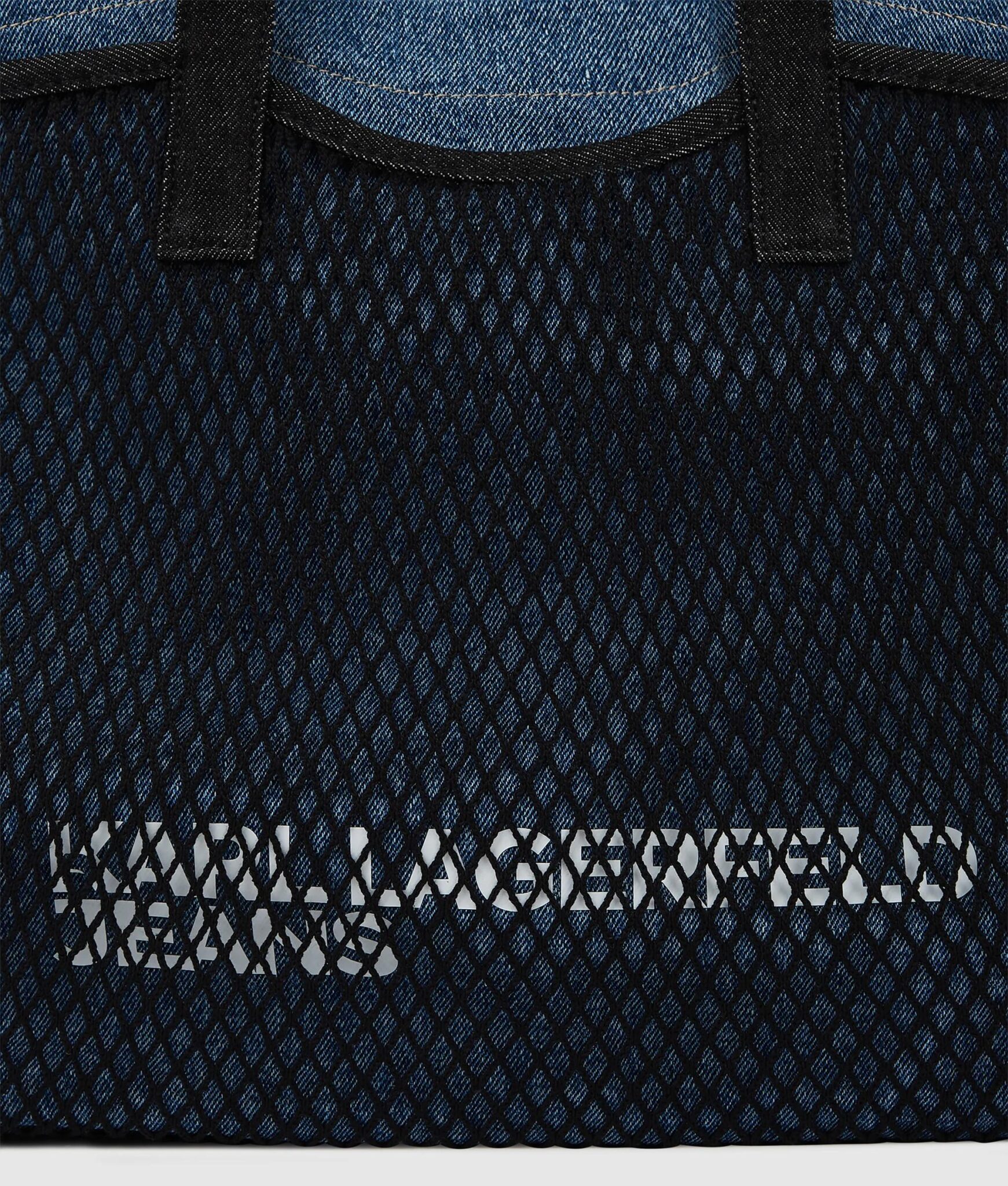 KARL LAGERFELD JEANS KLJ DOUBLE MESH DENIM SHOPPER B2W50053 | DENIM KARL LAGERFELD JEANS KLJ DOUBLE MESH DENIM SHOPPER B2W50053 | DENIM