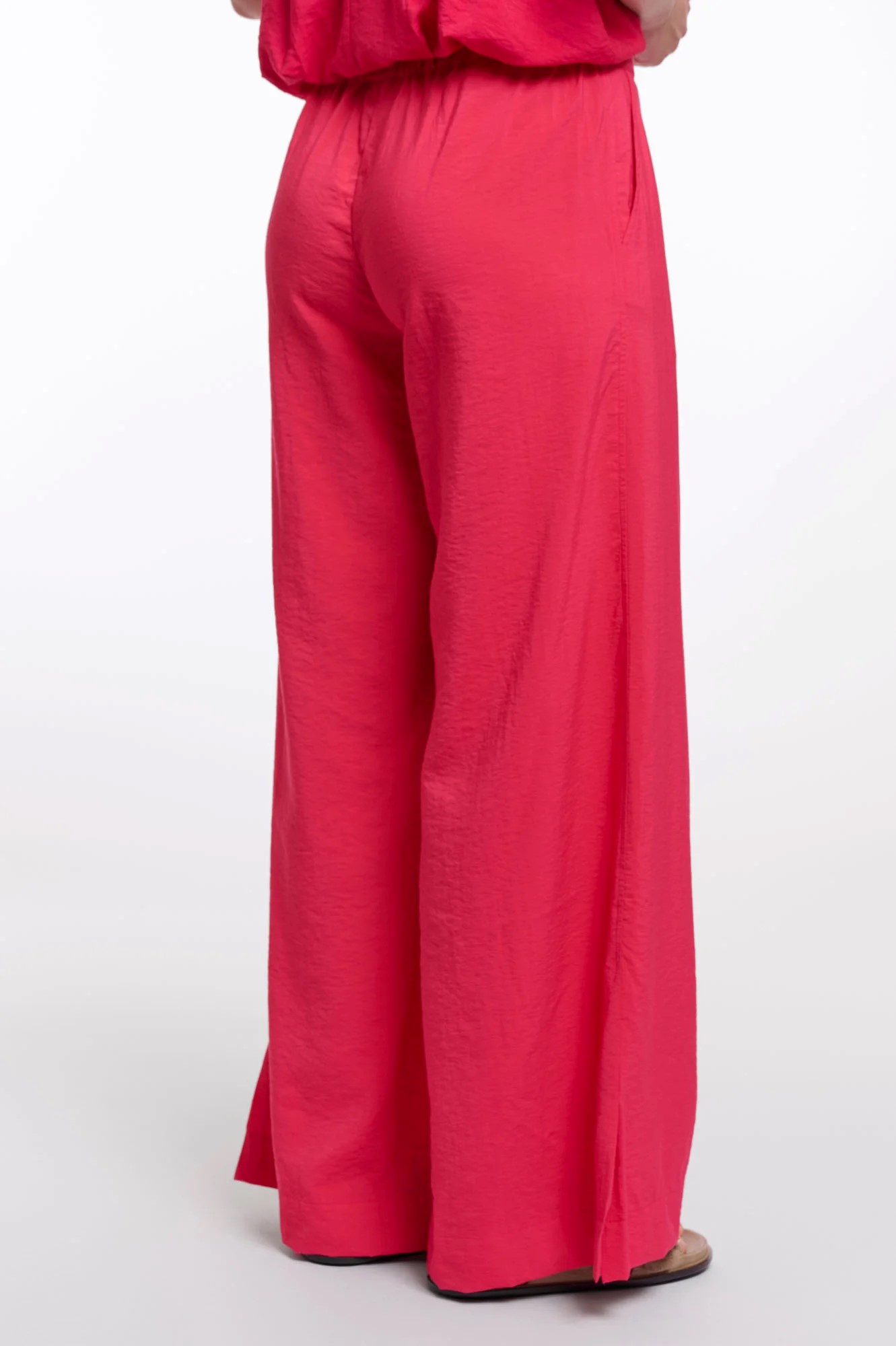 KARL LAGERFELD JEANS KLJ PLEATED LOGO PANT B2W10059 | OFF WHITE